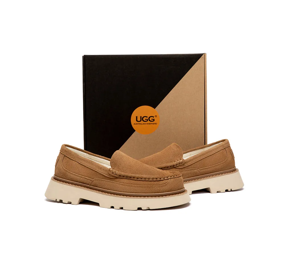 AUSTRALIAN SHEPHERD® UGG Slippers Men Sheepskin Wool Loafers Zeric sold by UGG Express product image thumbnail 4