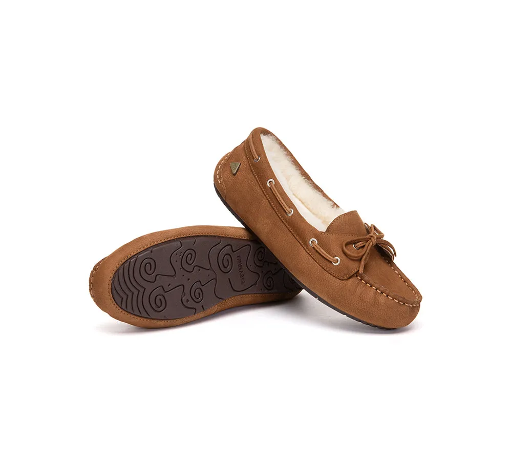 EVERAU® UGG Slippers Women Bow Moccasins Pommie sold by UGG Express product image thumbnail 4