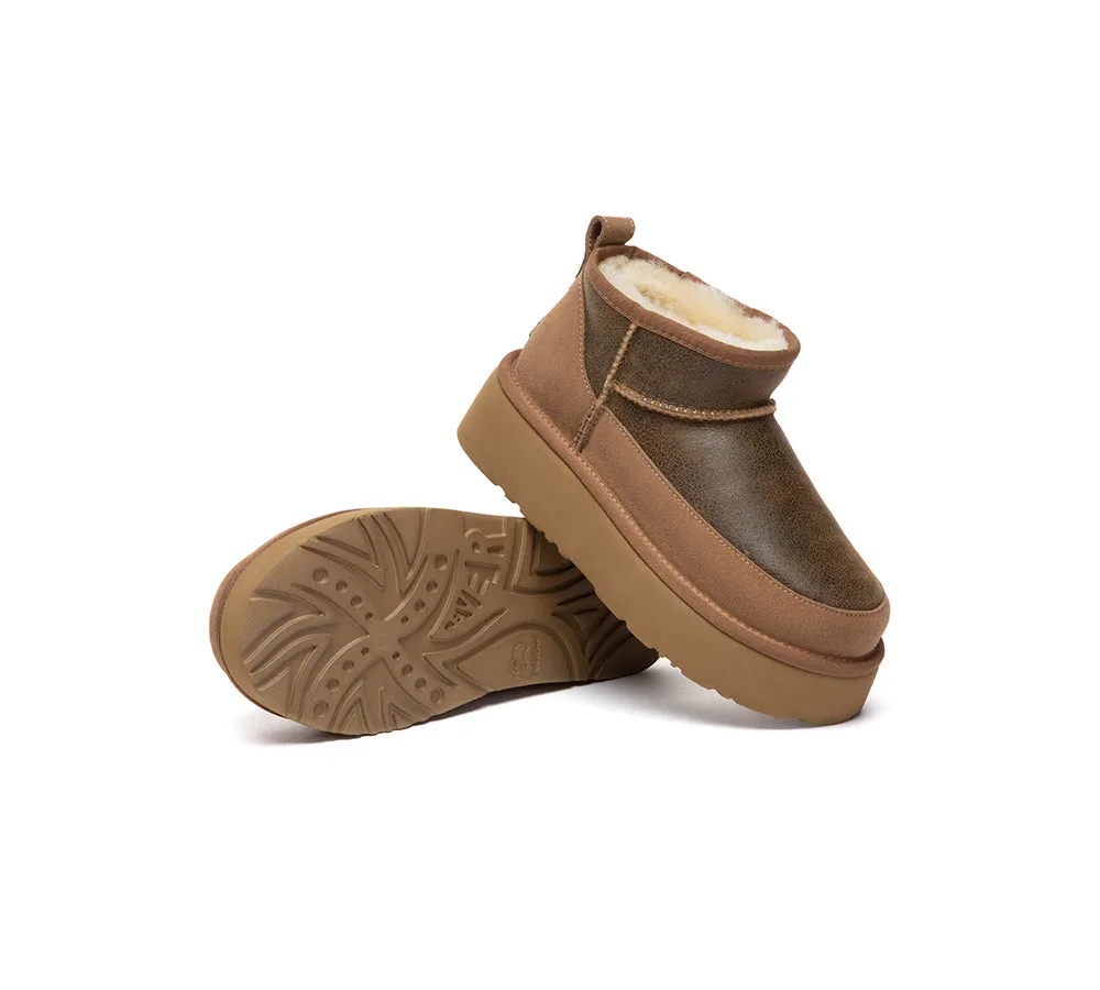 EVERAU® UGG Boots Women Platform Mini Earlova sold by UGG Express product image thumbnail 4