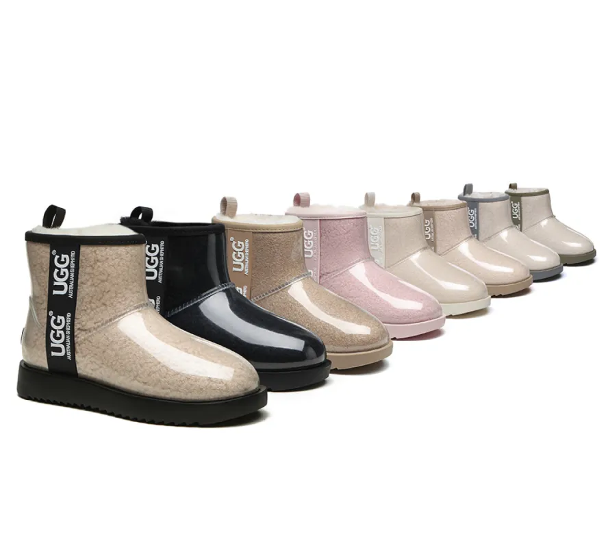 AUSTRALIAN SHEPHERD® UGG Boots Women Clear Waterproof Shearling Coated Classic sold by UGG Express