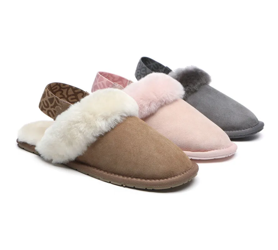 EVERAU® UGG Women Removable Strap Slingback Slippers Lansdale sold by UGG Express