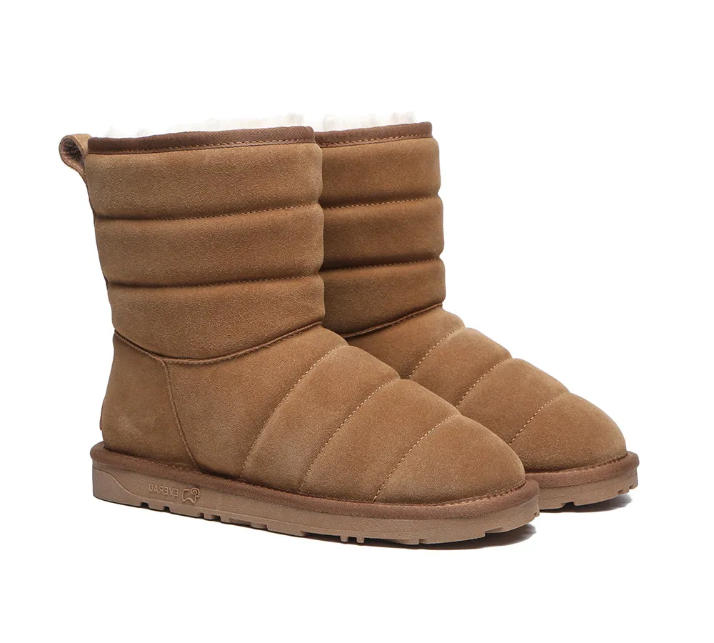 EVERAU® UGG Boots Sheepskin Wool Short Puffer sold by UGG Express product image thumbnail 3