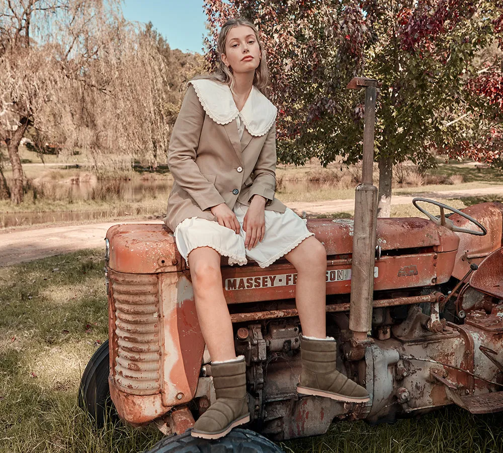 EVERAU® UGG Boots Sheepskin Wool Short Puffer sold by UGG Express product image thumbnail 2