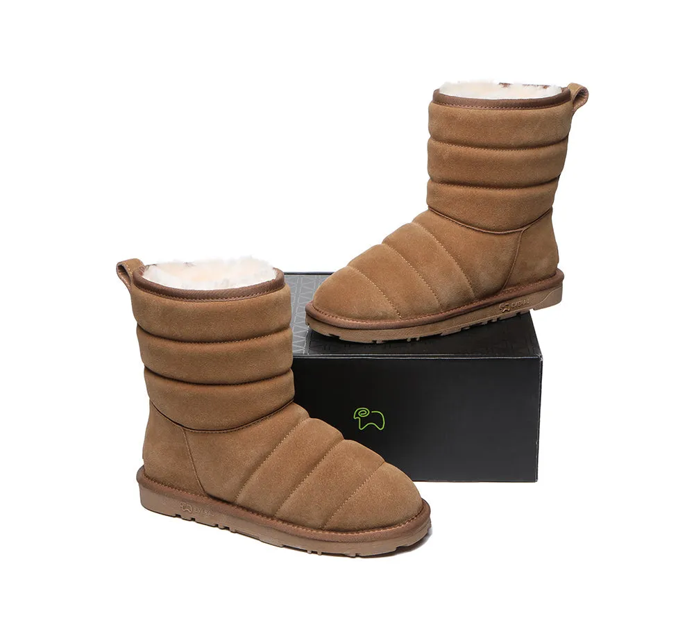 EVERAU® UGG Boots Sheepskin Wool Short Puffer sold by UGG Express product image thumbnail 5