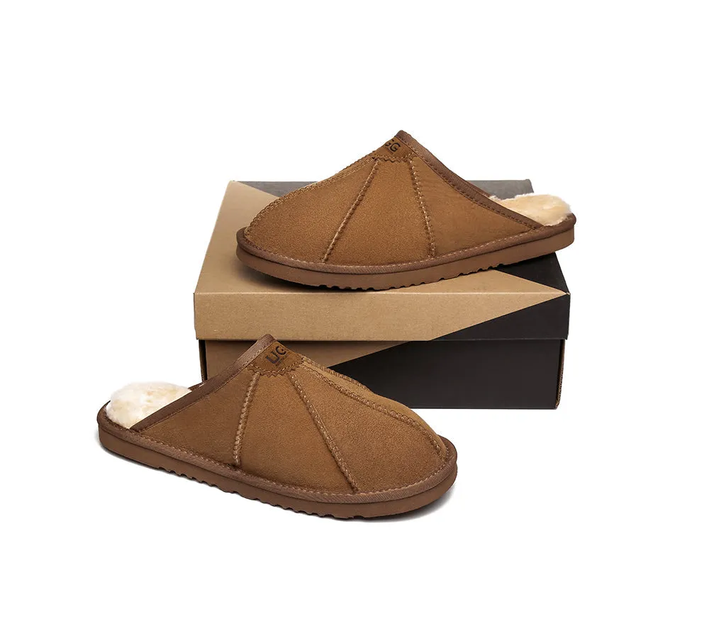 AUSTRALIAN SHEPHERD® UGG Men Sheepskin Wool Scuff Slippers Rafael sold by UGG Express product image thumbnail 3