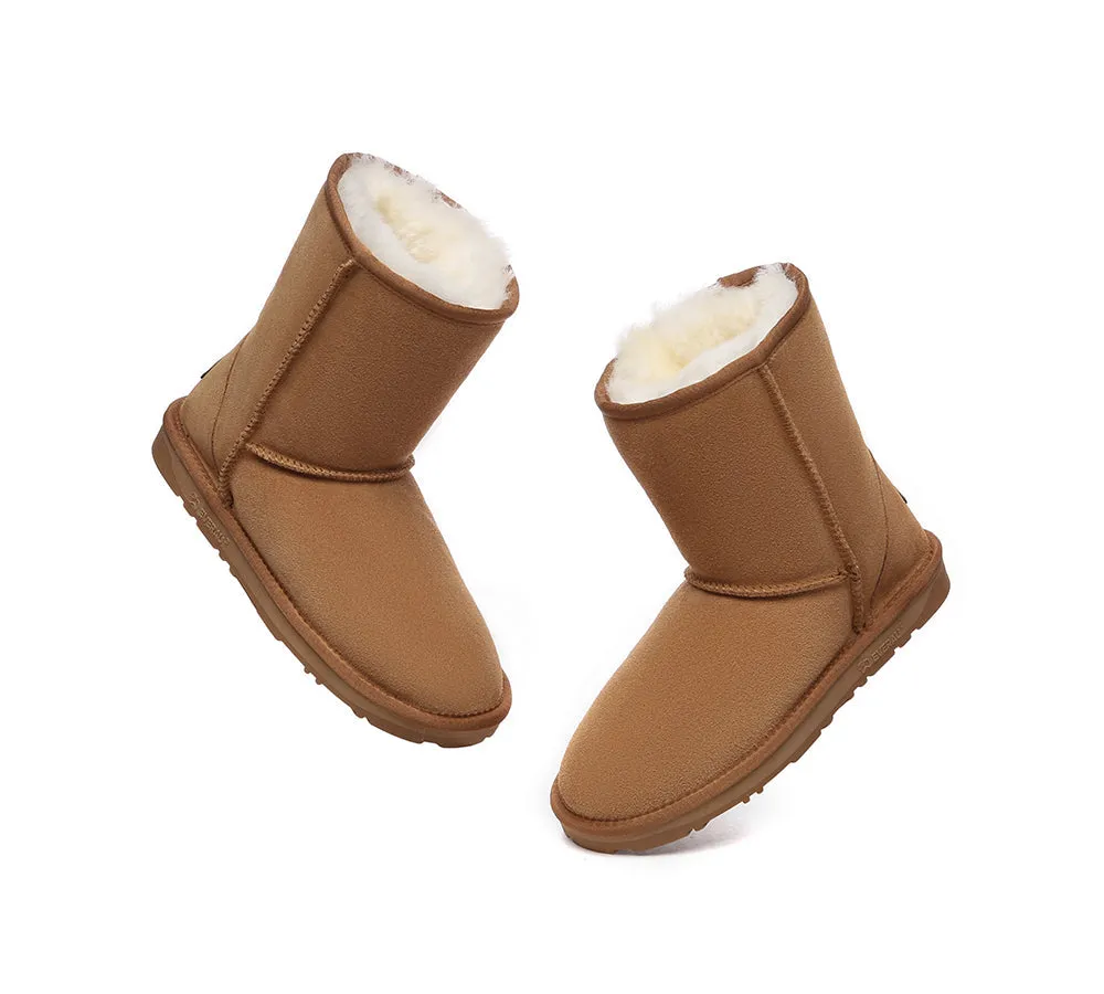 EVERAU® UGG Boots Sheepskin Wool Mid Calf Short Classic Suede sold by UGG Express product image thumbnail 5
