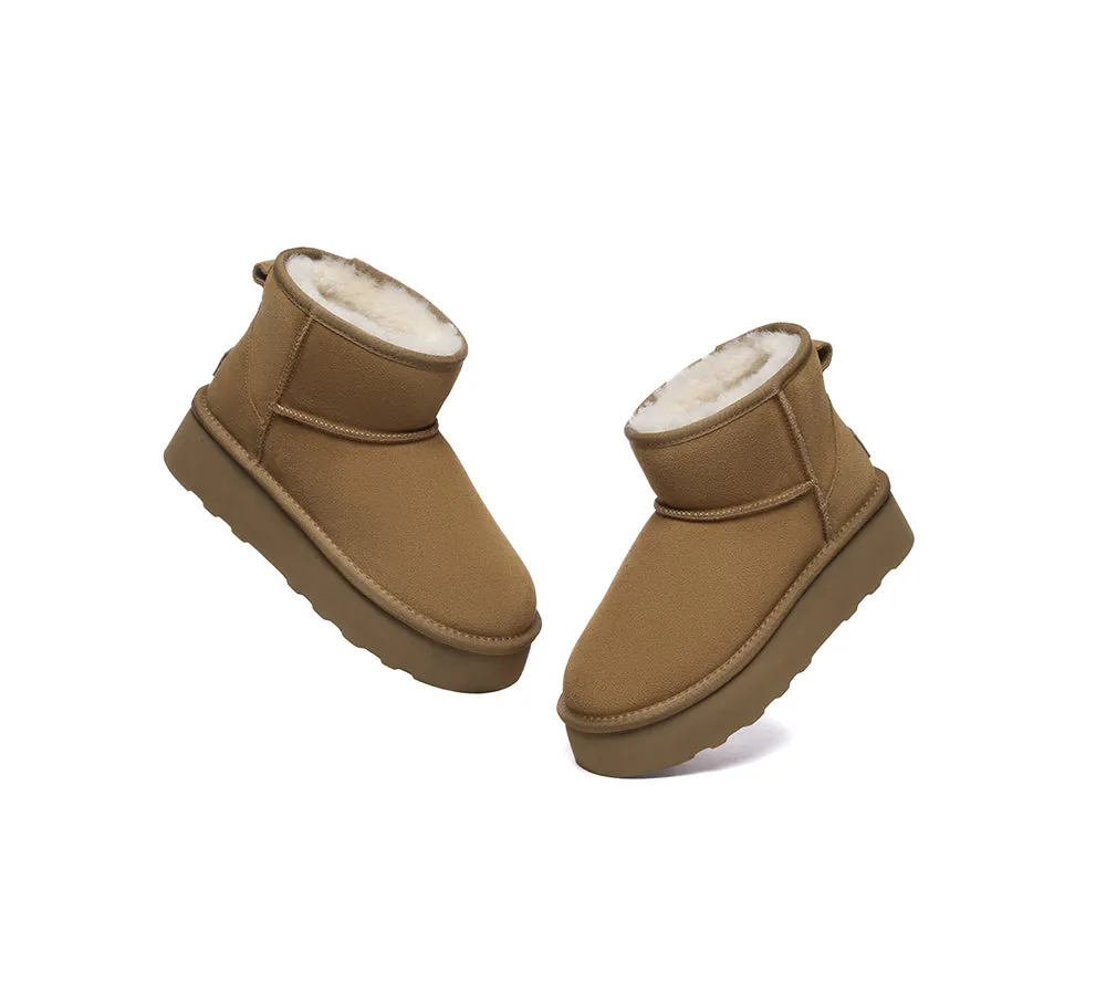 AUSTRALIAN SHEPHERD® UGG Boots Sheepskin Wool Ankle Platform Rommie sold by UGG Express product image thumbnail 5