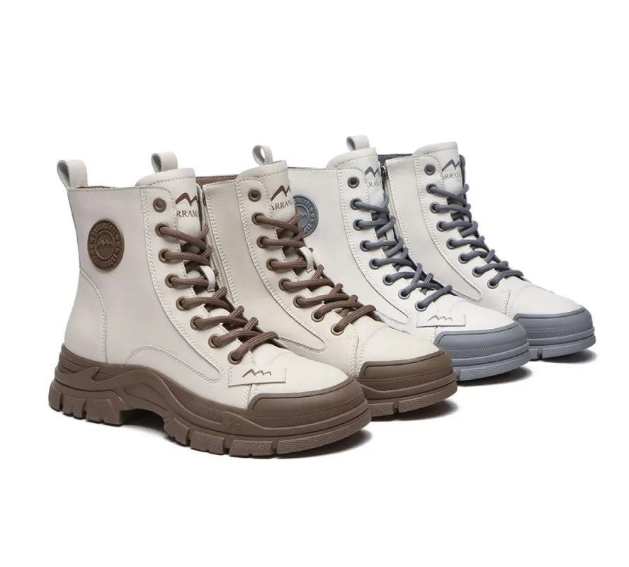 TARRAMARRA® Women Leather Lace Up Chunky Boots Verona sold by UGG Express