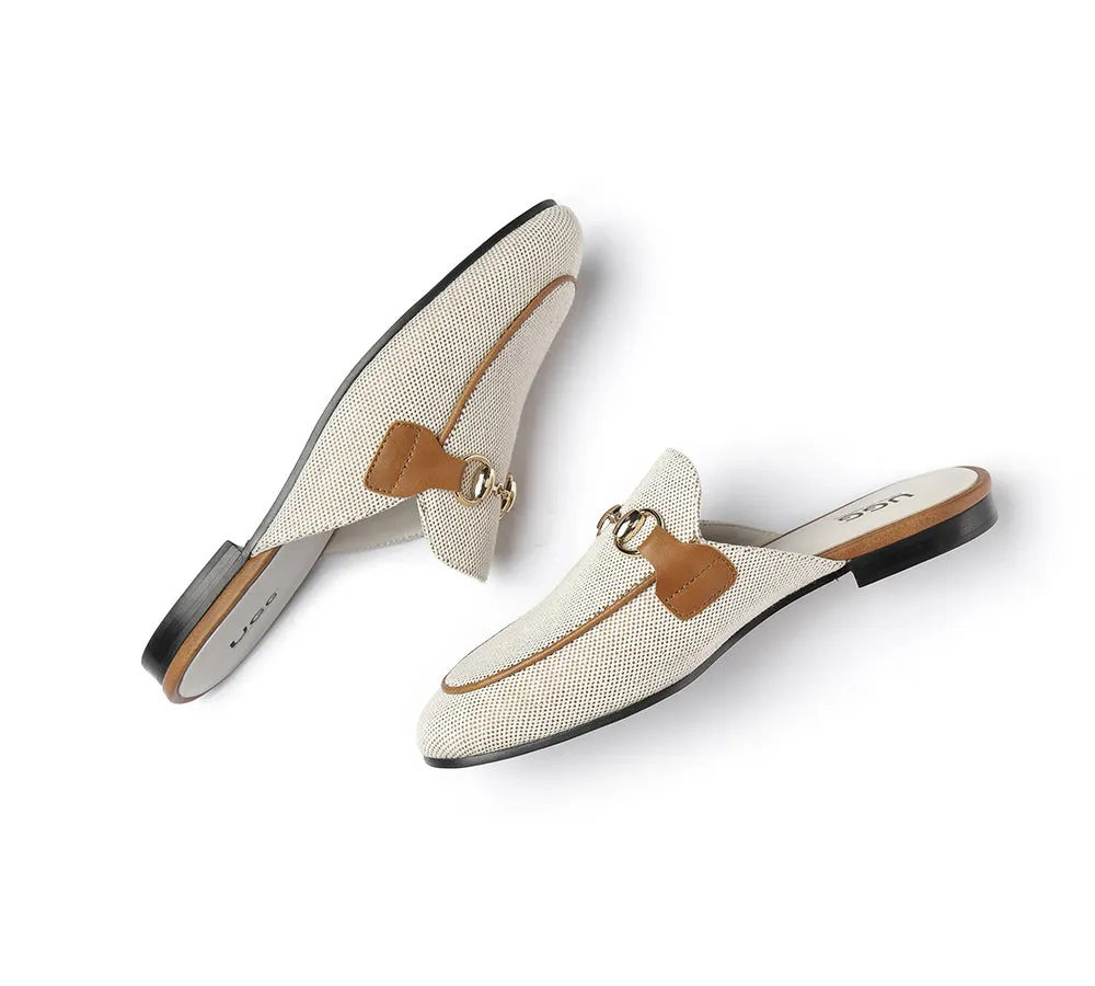 AUSTRALIAN SHEPHERD® Women Leather Buckle Flat Loafer Slides Rylee sold by UGG Express product image thumbnail 5