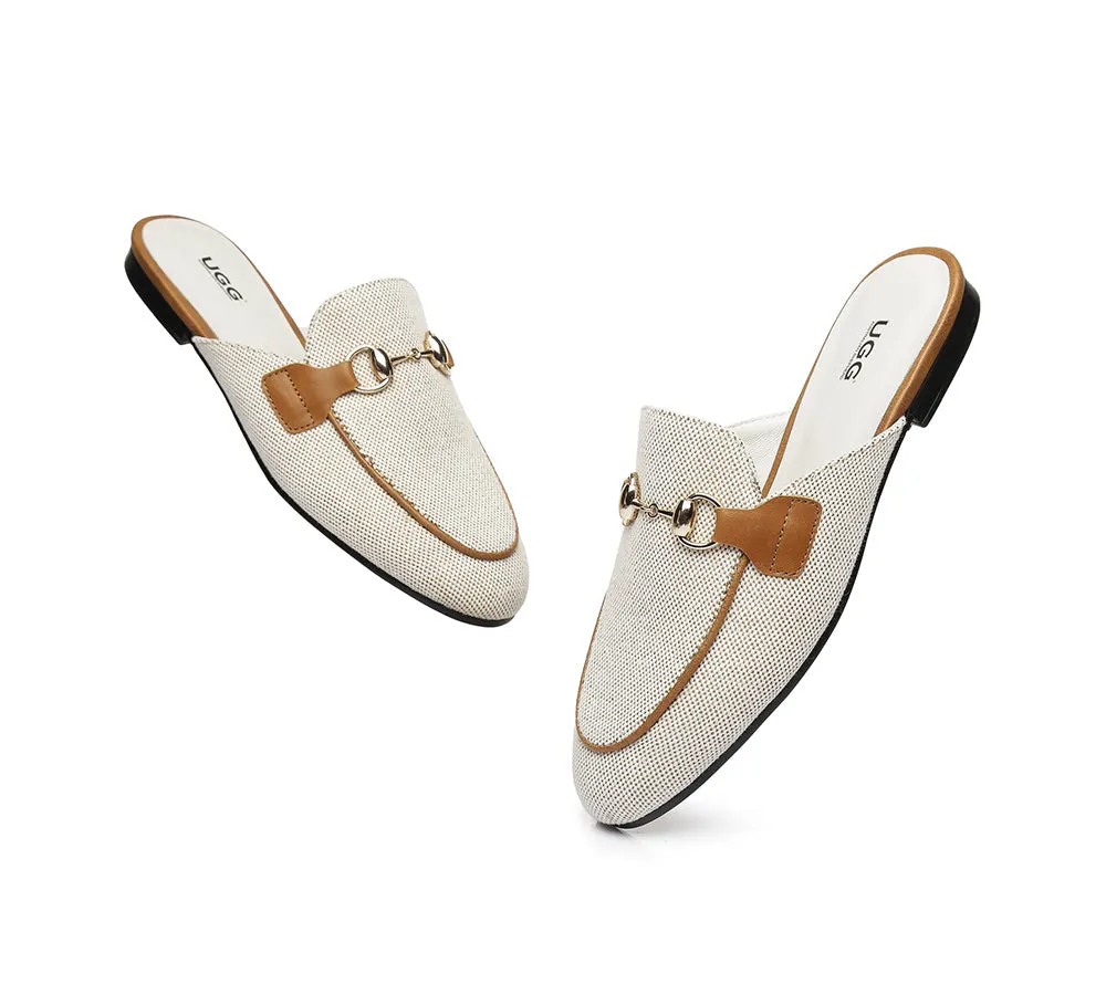 AUSTRALIAN SHEPHERD® Women Leather Buckle Flat Loafer Slides Rylee sold by UGG Express product image thumbnail 4