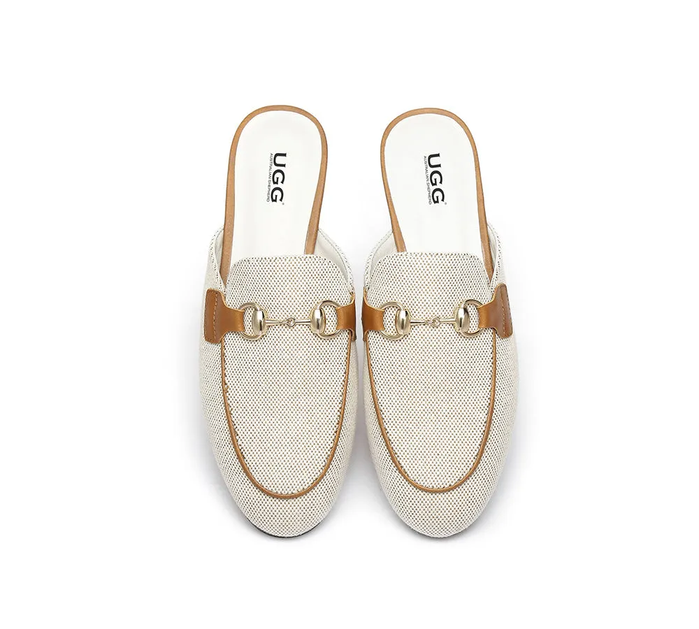 AUSTRALIAN SHEPHERD® Women Leather Buckle Flat Loafer Slides Rylee sold by UGG Express product image thumbnail 3