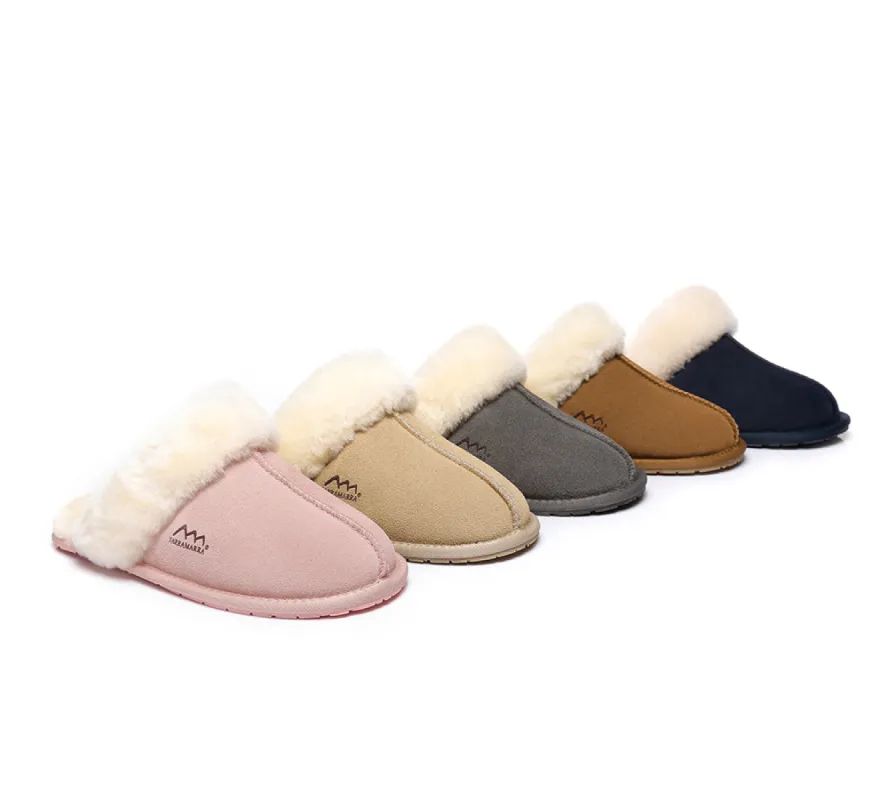 TARRAMARRA® UGG Australia Premium Sheepskin Wool Scuff Slippers Rosa made by UGG Express