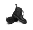 TARRAMARRA® Women Leather Zipper Black Chunky Boots Leona sold by UGG Express
