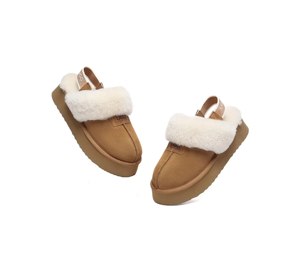 AUSTRALIAN SHEPHERD® UGG Women Removable Strap Slingback Platform Slippers Suzie sold by UGG Express product image thumbnail 5