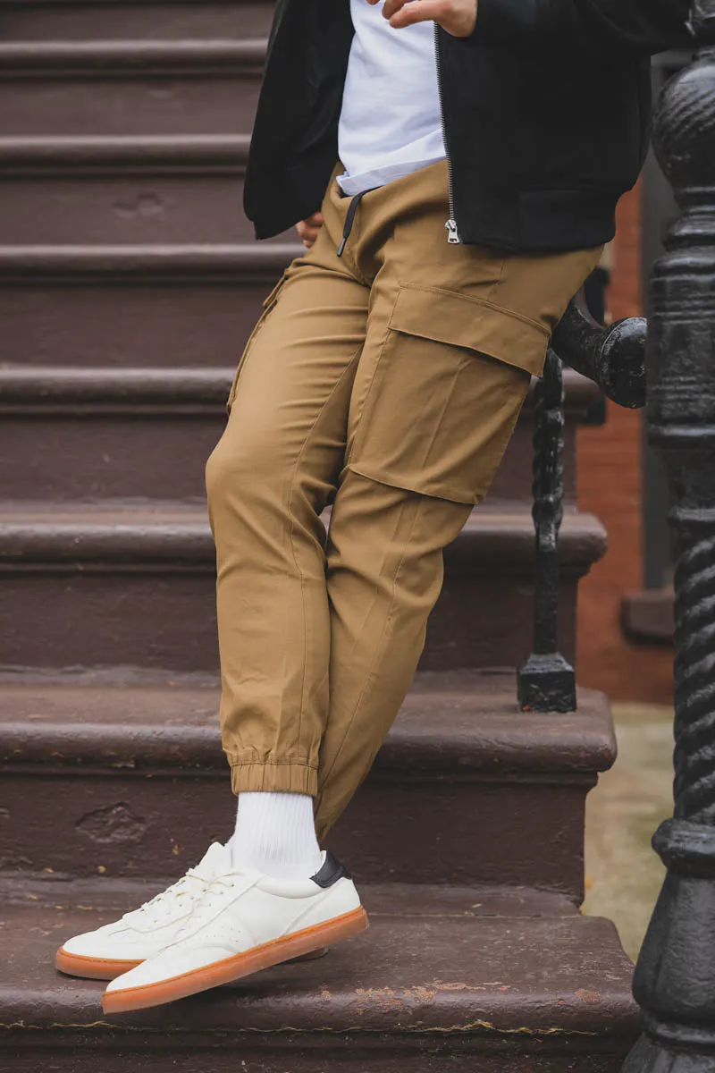 Warp Stretch Cargo Jogger Tobacco sold by Under 510 product image thumbnail 3