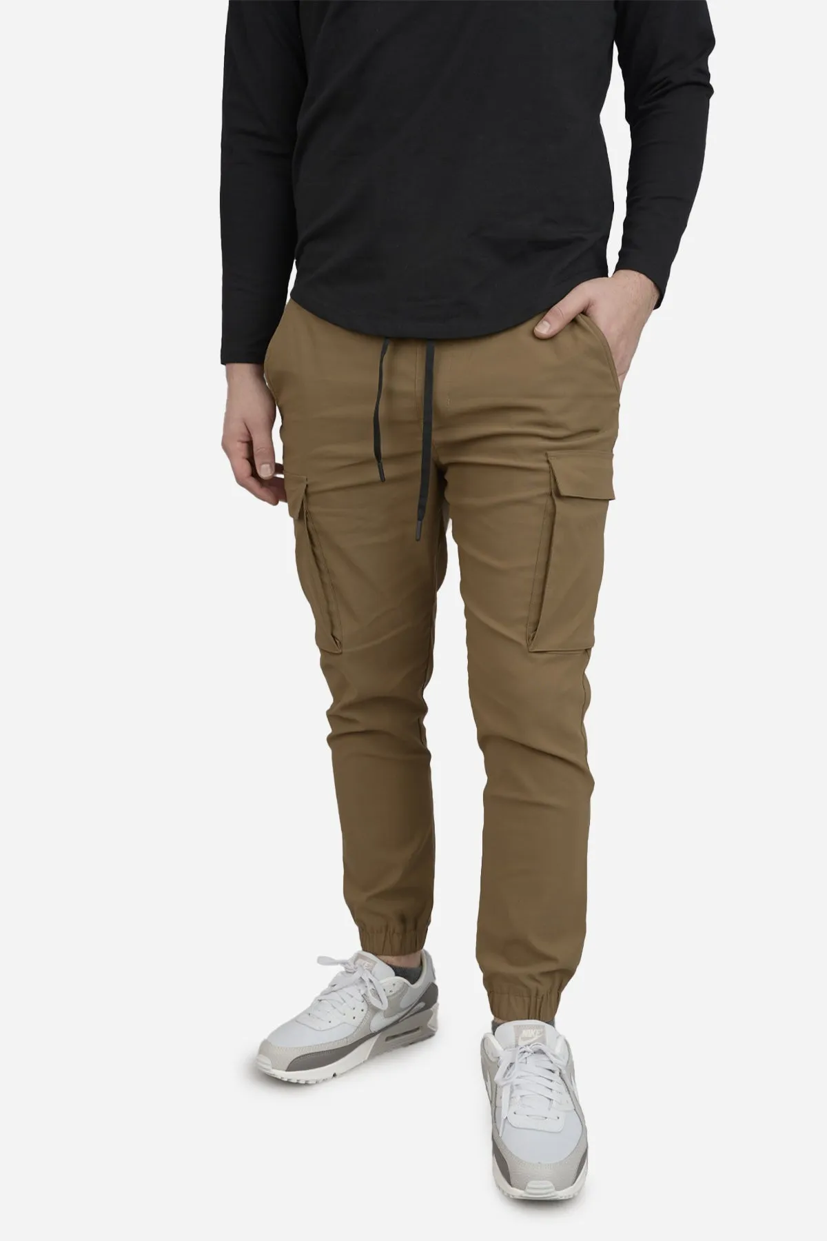 Warp Stretch Cargo Jogger Tobacco sold by Under 510
