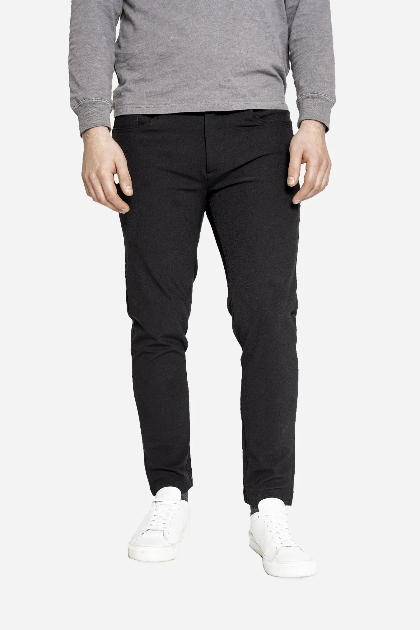 Super Stretch Performance Pants 5 Pocket Black sold by Under 510