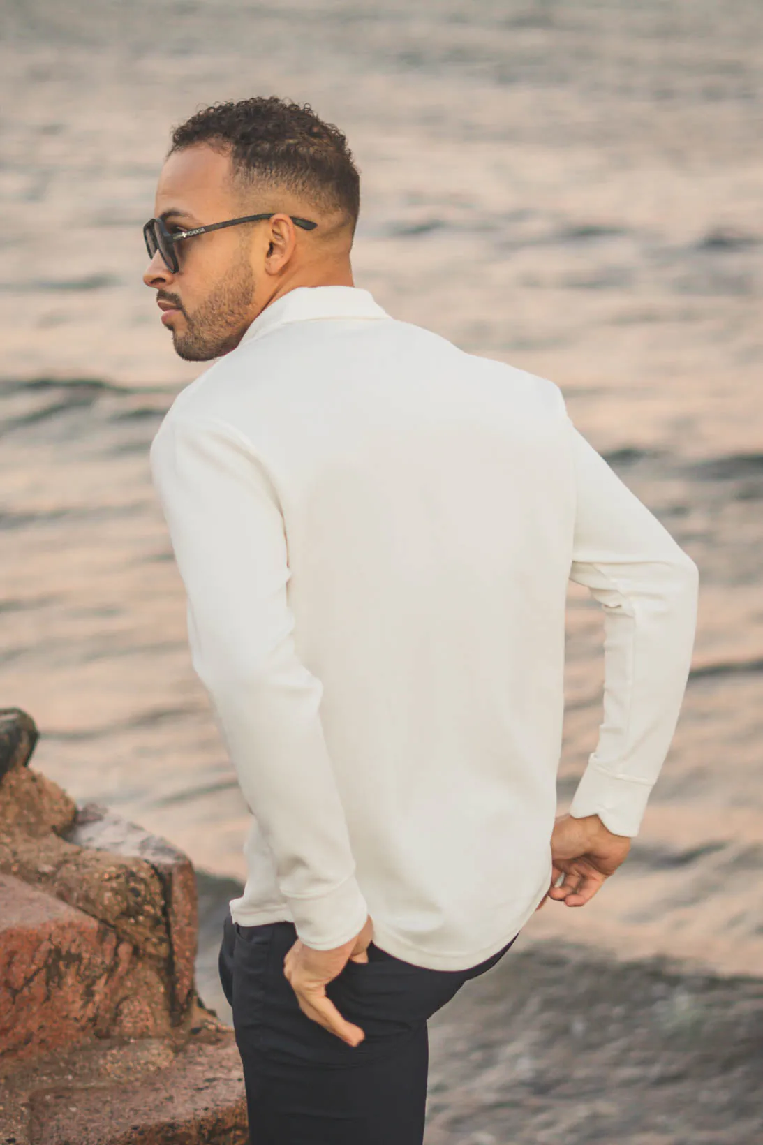 Flex Button Down Shirt White sold by Under 510 product image thumbnail 5