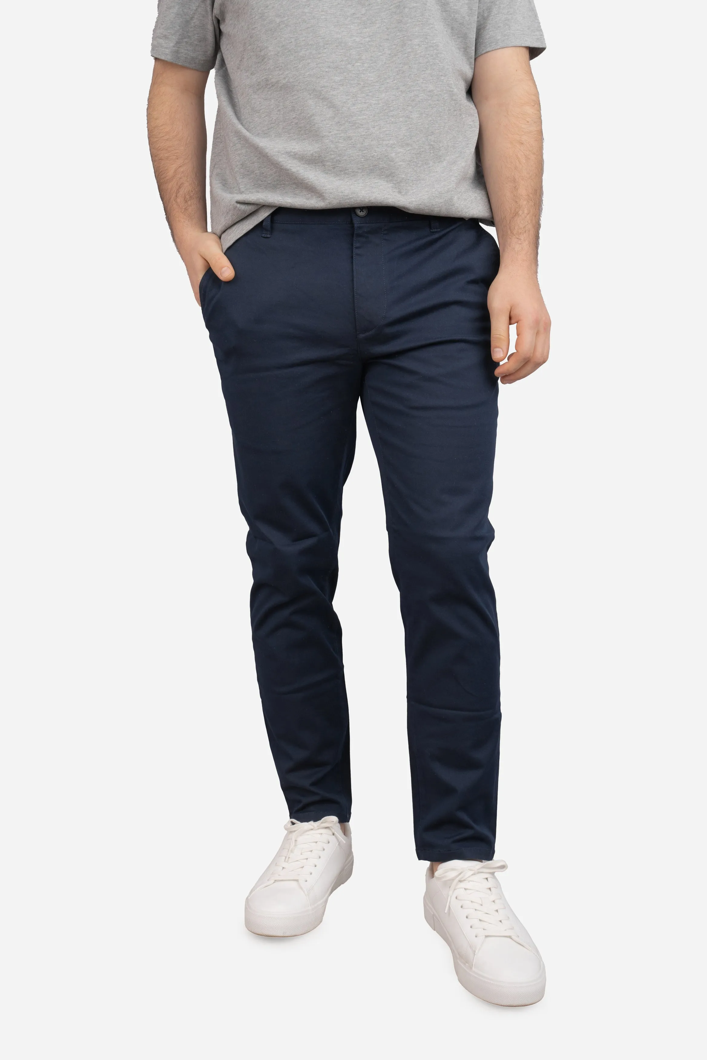 Extra Stretch Chino Navy sold by Under 510