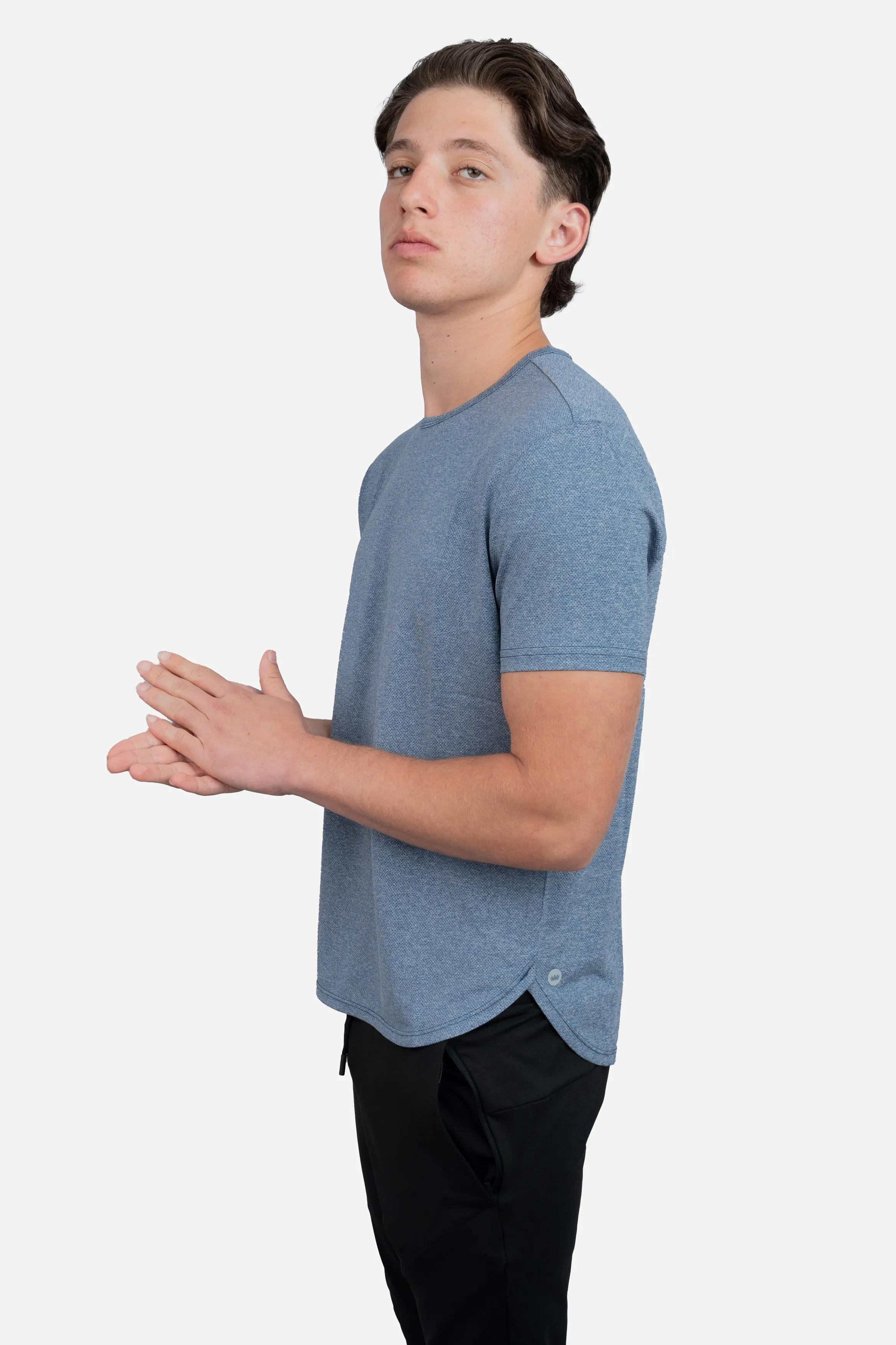 Running T-Shirt Navy sold by Under 510 product image thumbnail 4