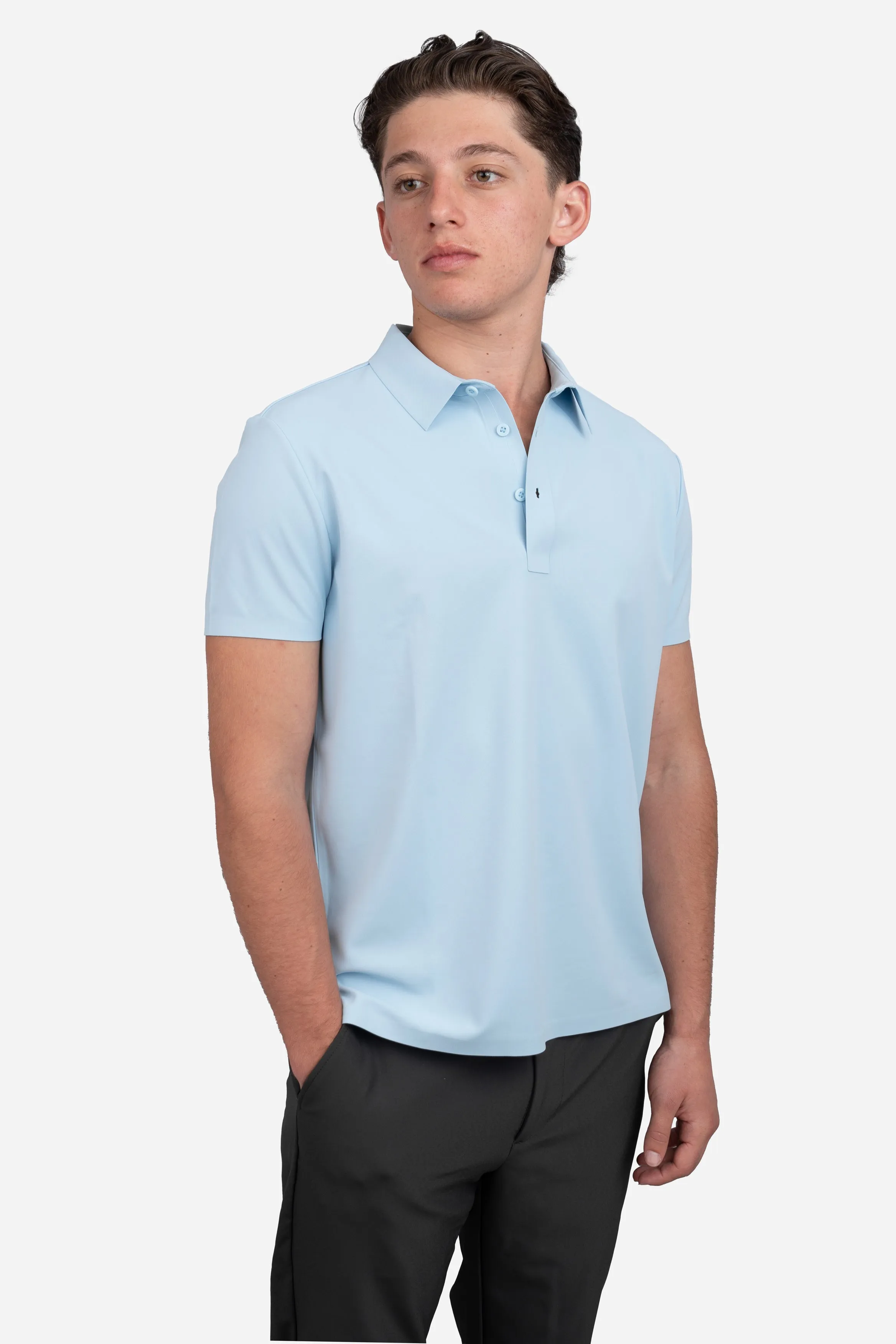 Tech Polo Sky Blue sold by Under 510