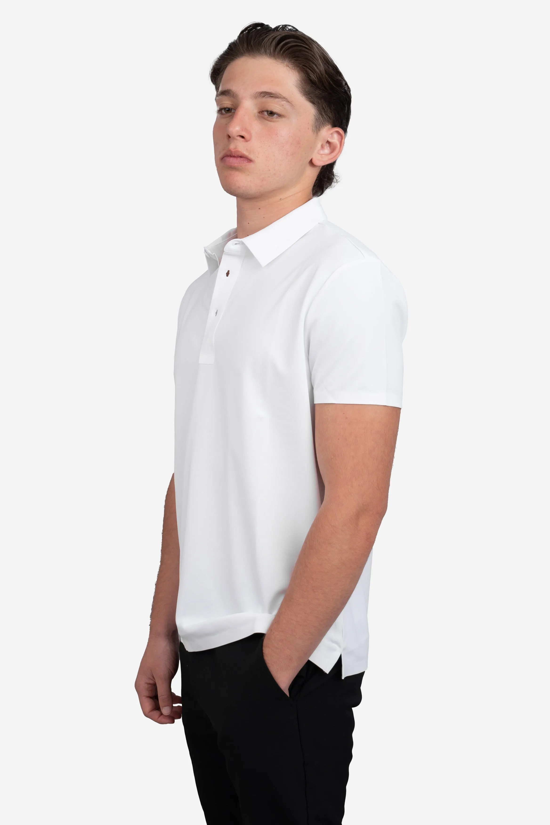 Tech Polo White sold by Under 510 product image thumbnail 3