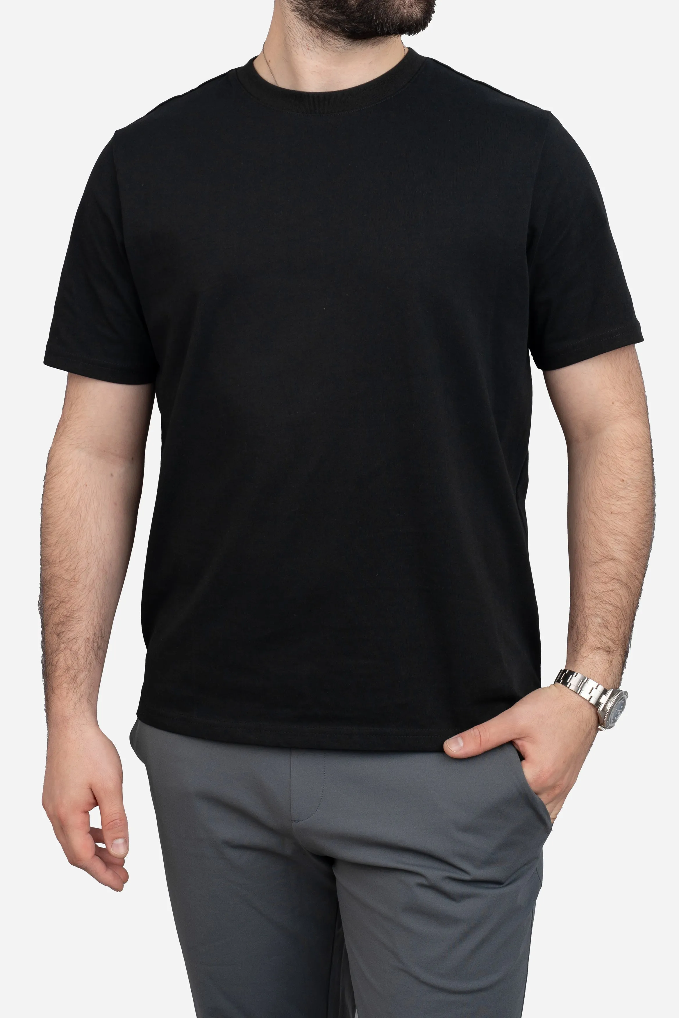 Core T-Shirt Regular Fit Black sold by Under 510