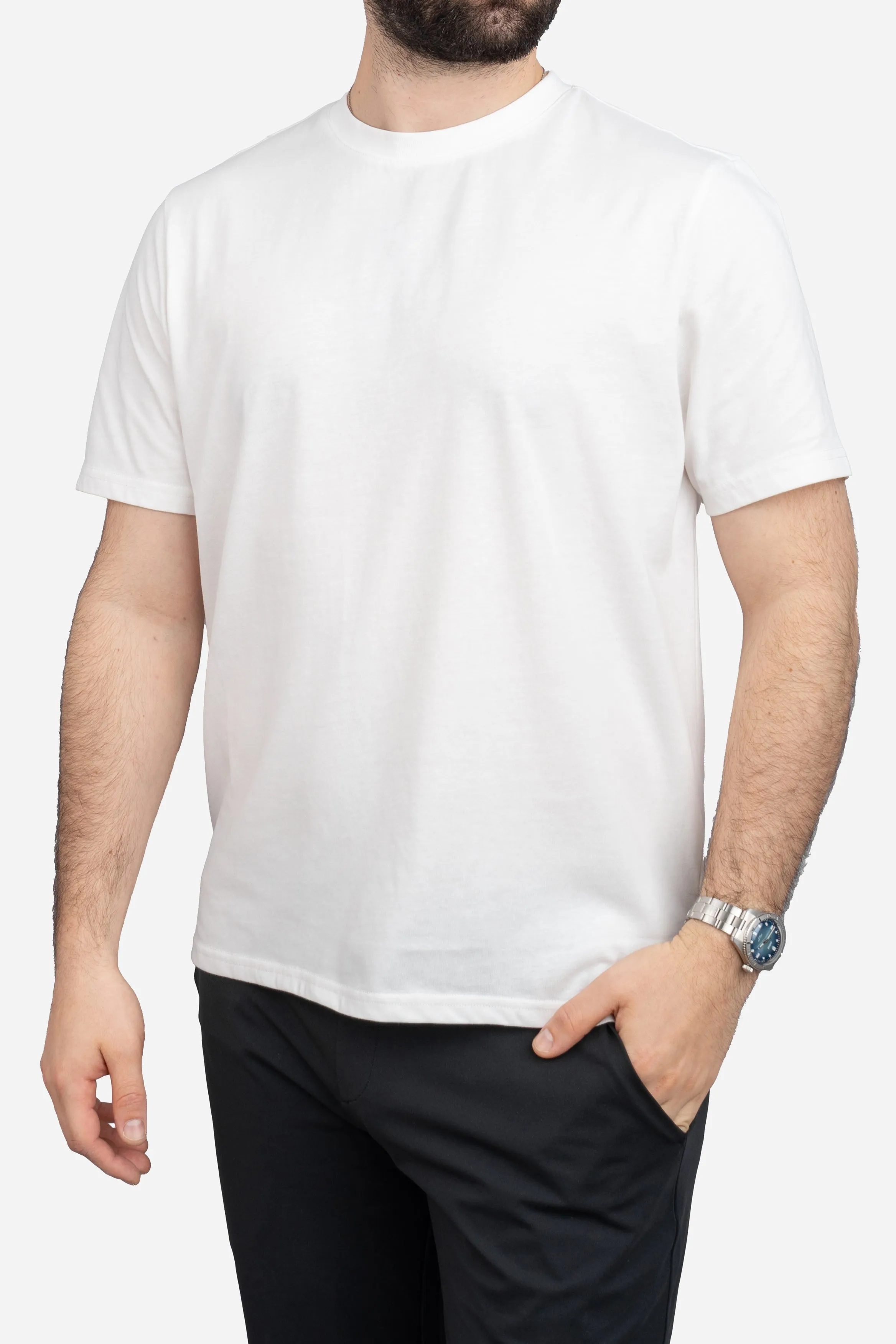 Core T-Shirt Regular Fit White sold by Under 510