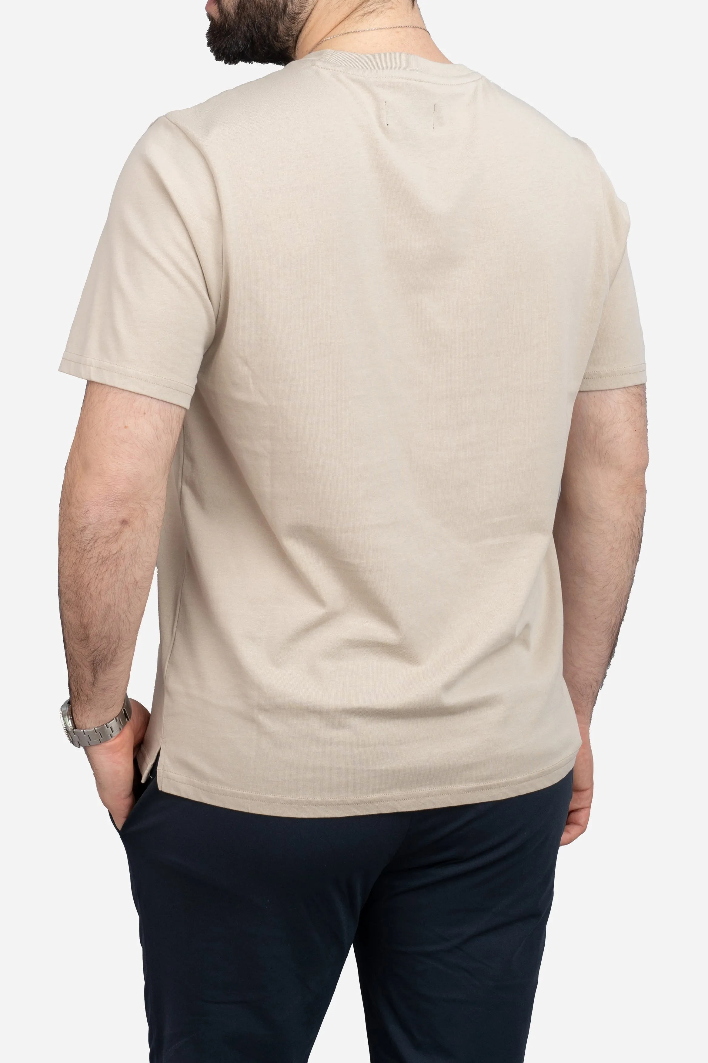 Core T-Shirt Regular Fit Stone sold by Under 510 product image thumbnail 3