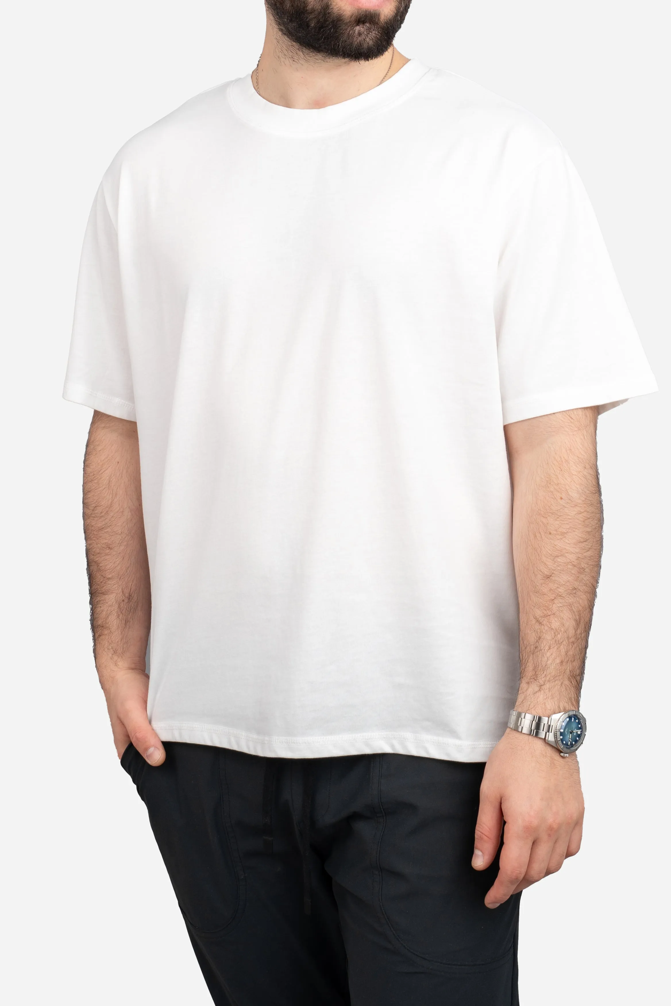 Core T-Shirt Loose Fit White sold by Under 510