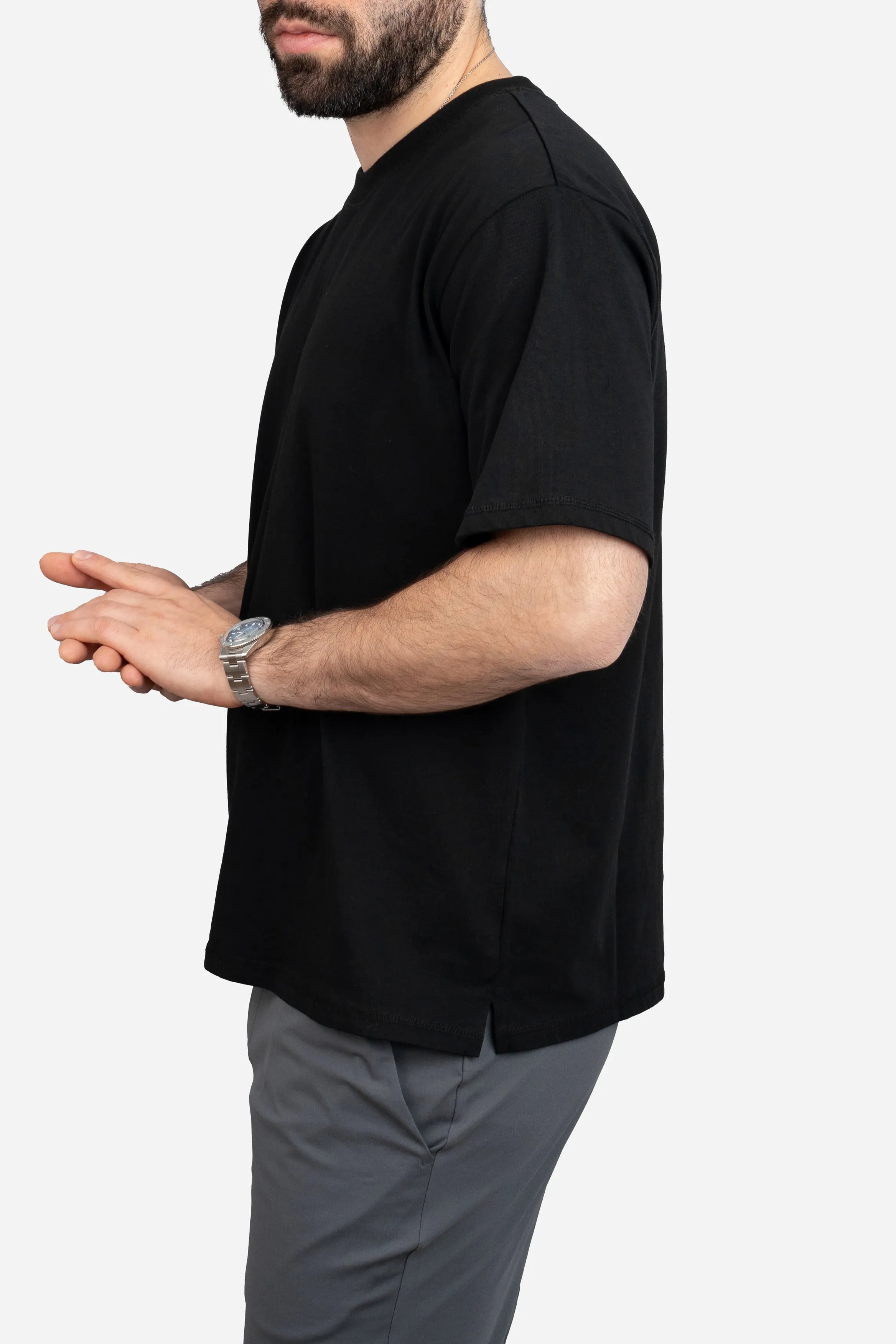 Core T-Shirt Loose Fit Black sold by Under 510 product image thumbnail 4