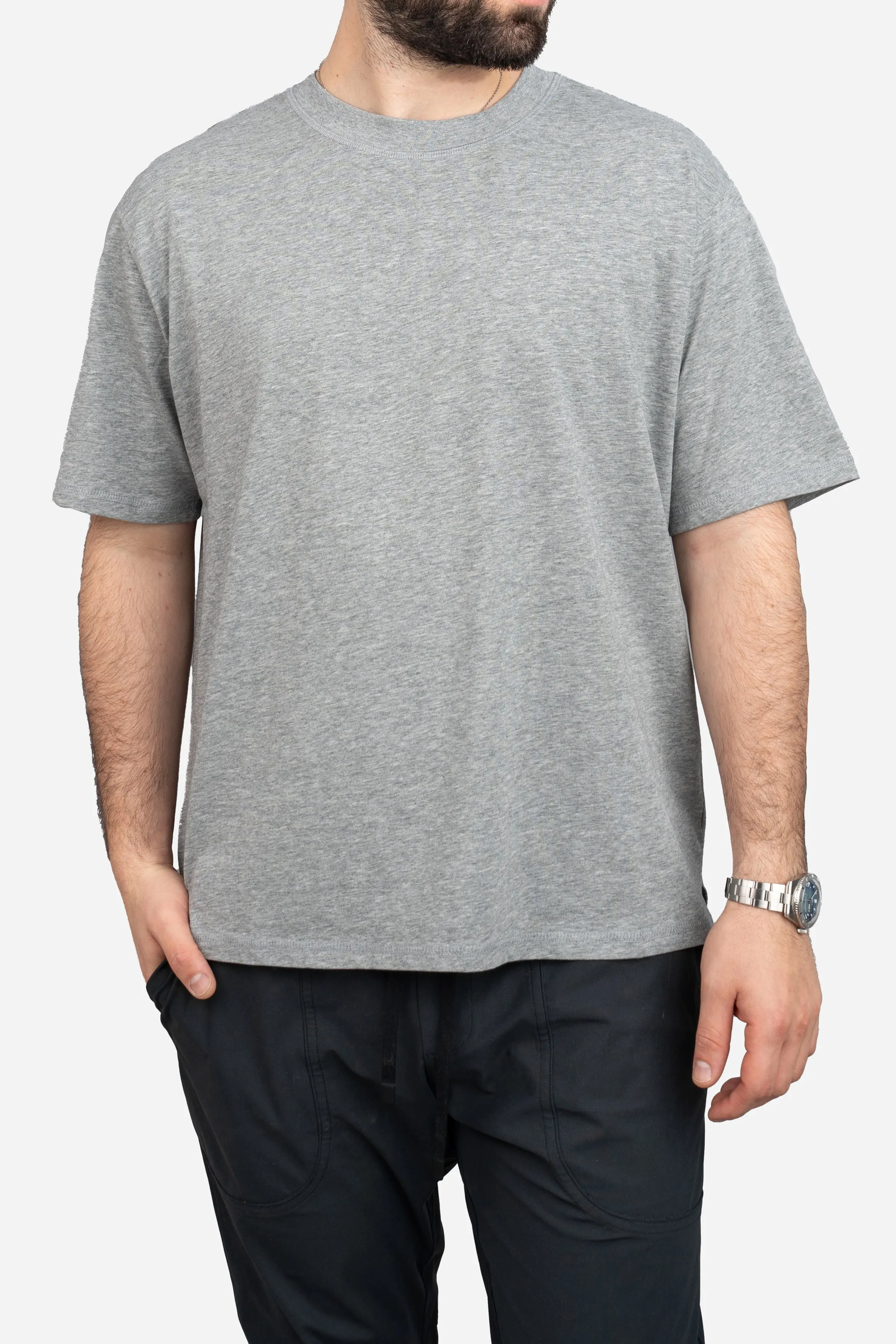Core T-Shirt Loose Fit Heather Gray sold by Under 510