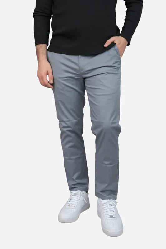 Lightweight Stretch Chino Dolphin Gray sold by Under 510