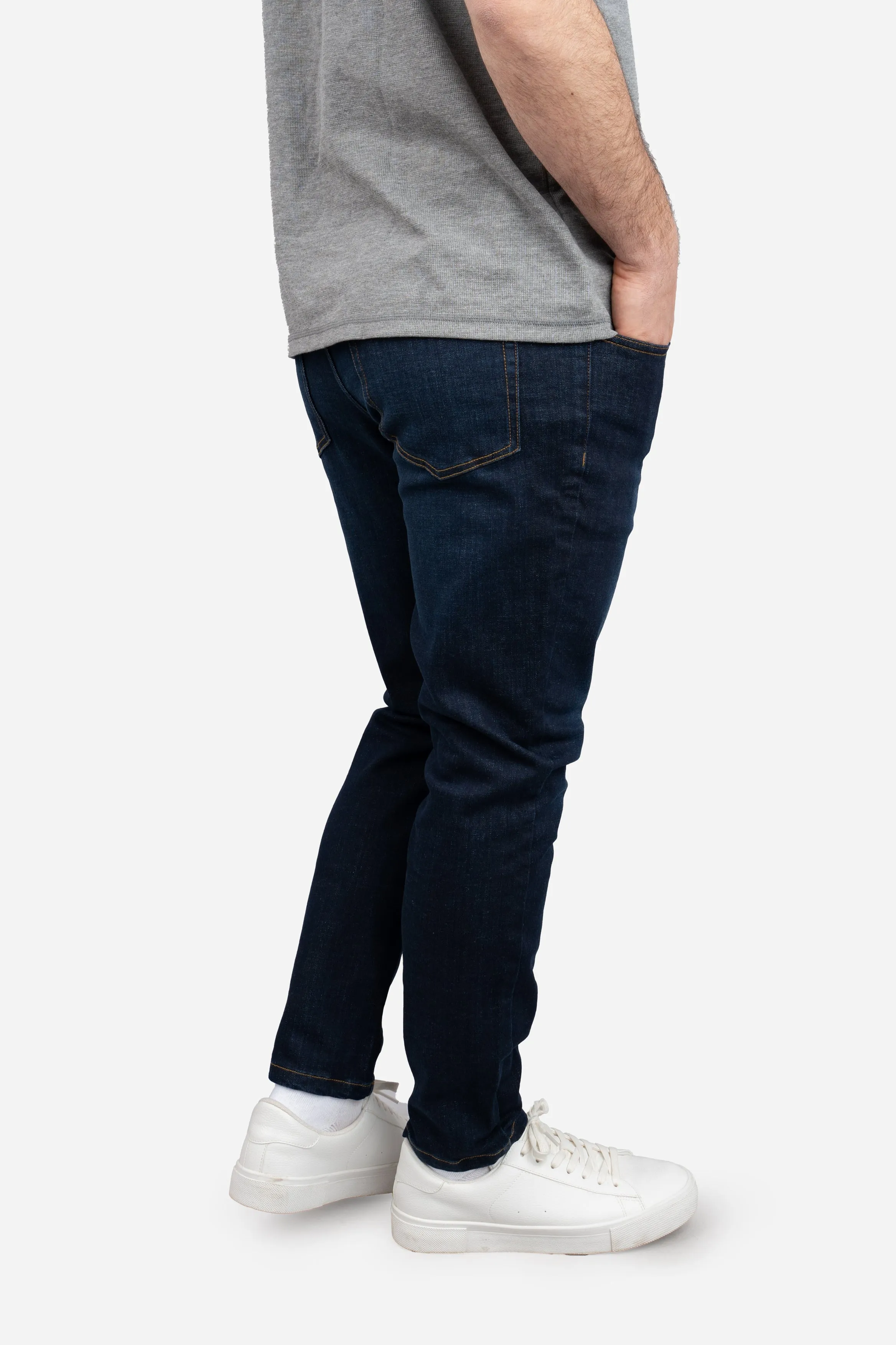 Core Extra Stretch Jeans Dark Wash sold by Under 510 product image thumbnail 2