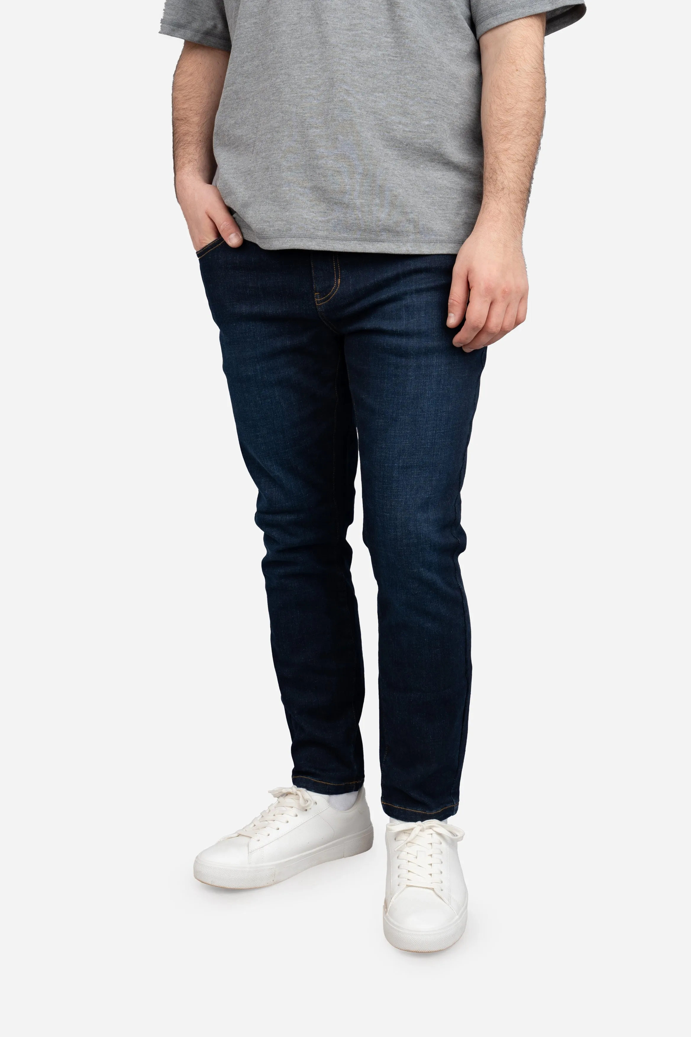 Core Extra Stretch Jeans Dark Wash sold by Under 510 product image thumbnail 3