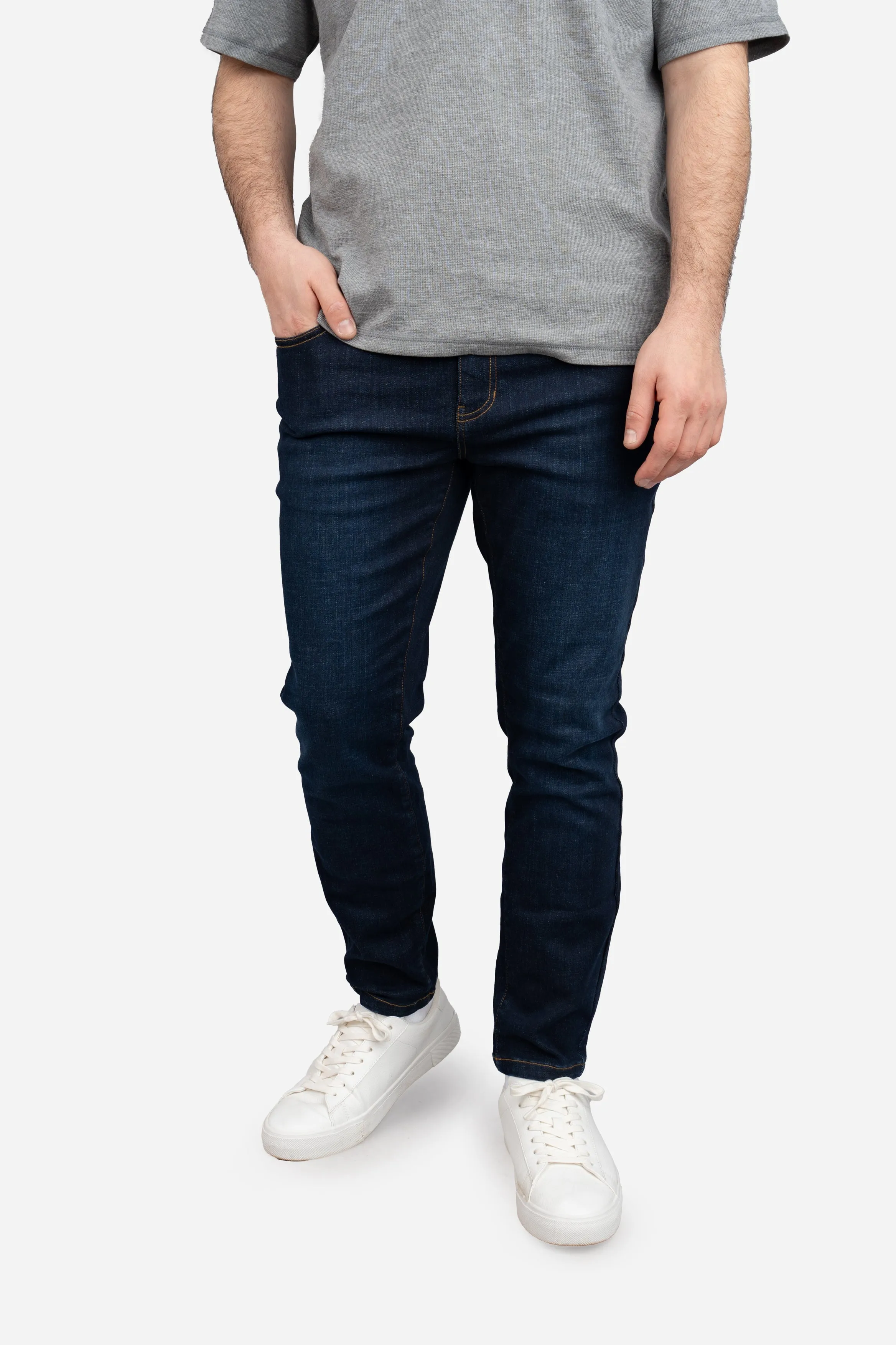 Core Extra Stretch Jeans Dark Wash sold by Under 510 product image thumbnail 4