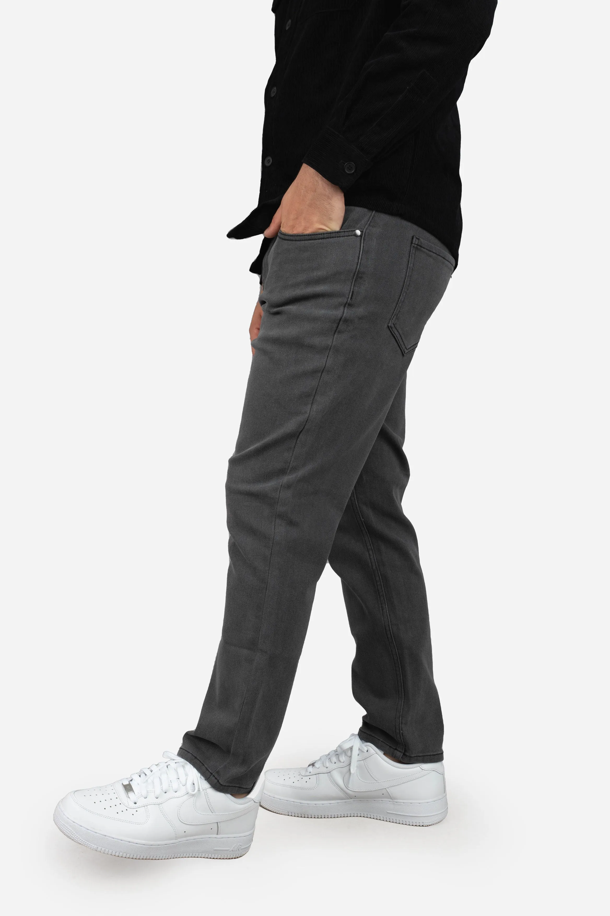Straight Fit Stretch Jeans Gray sold by Under 510 product image thumbnail 2