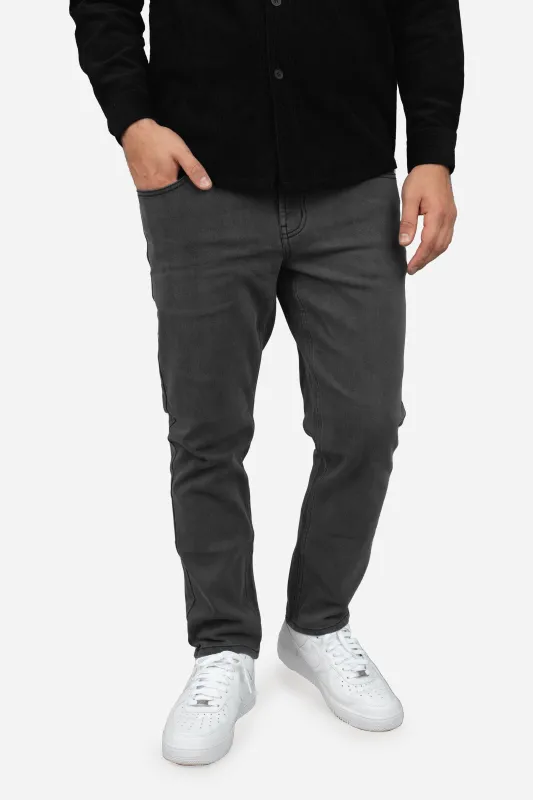 Straight Fit Stretch Jeans Gray sold by Under 510