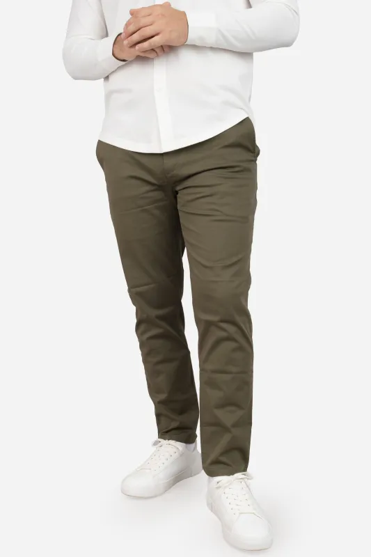 Extra Stretch Chino Olive sold by Under 510