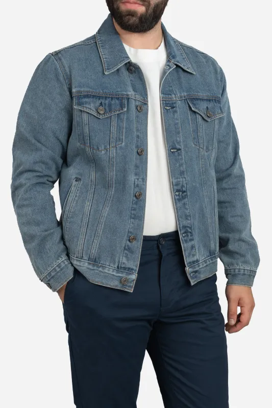 Denim Jacket Light Wash sold by Under 510