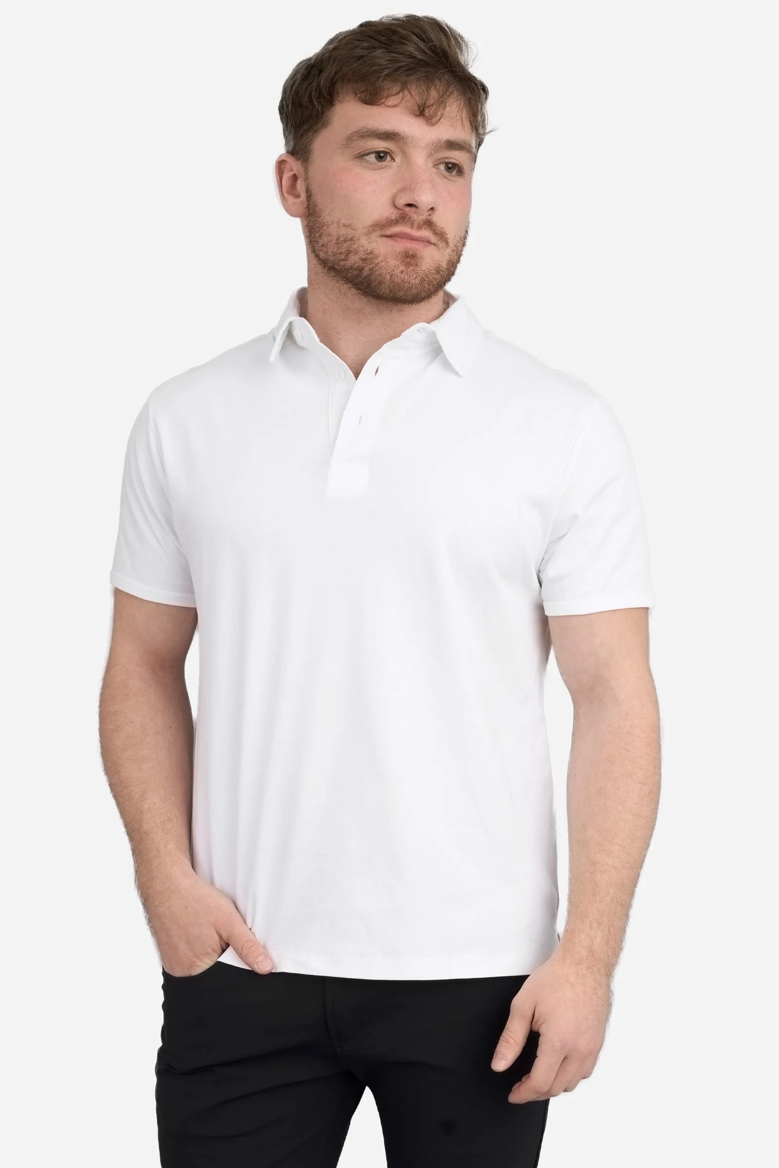 Pima Cool Touch Polo White sold by Under 510