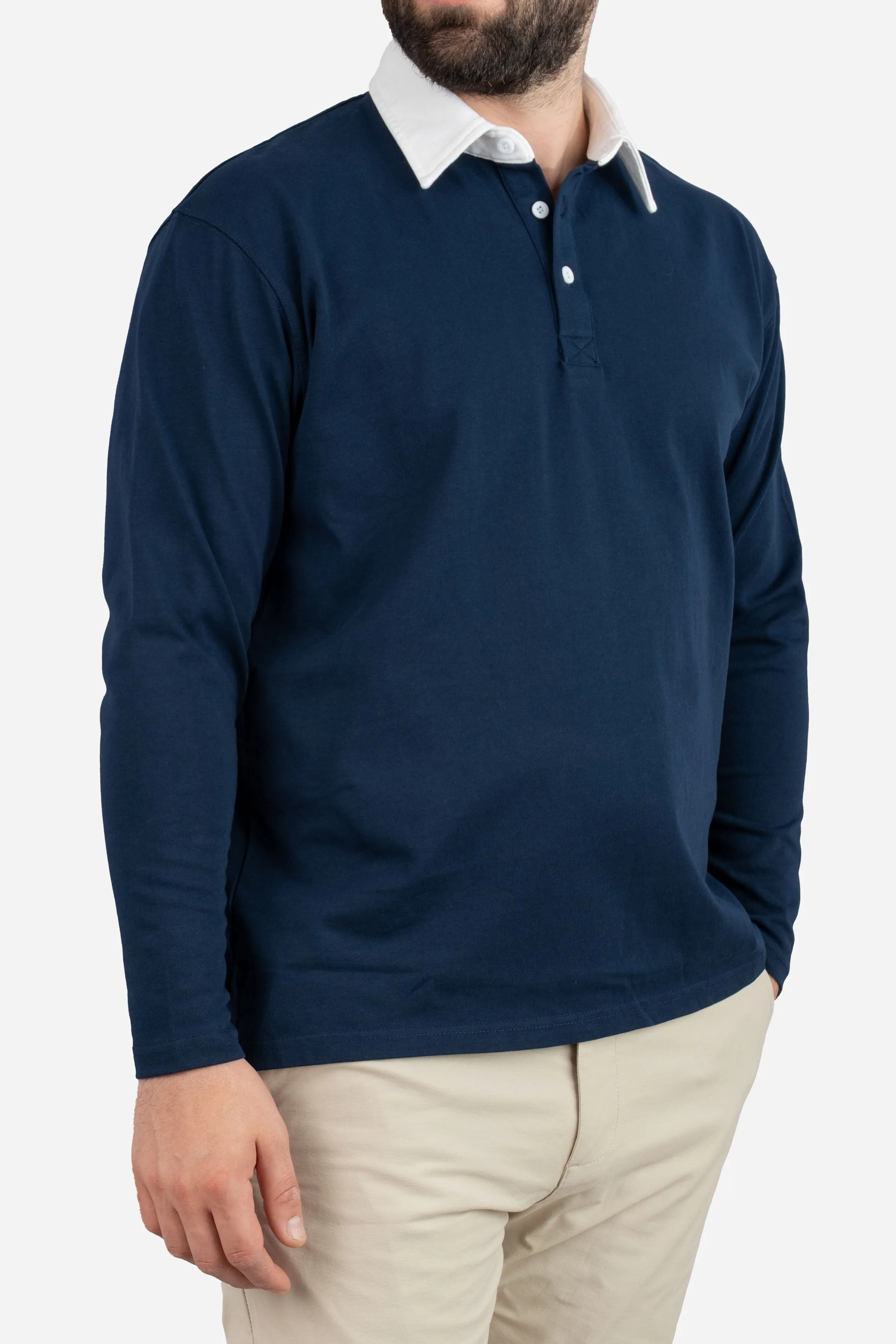 Rugby Polo Navy sold by Under 510