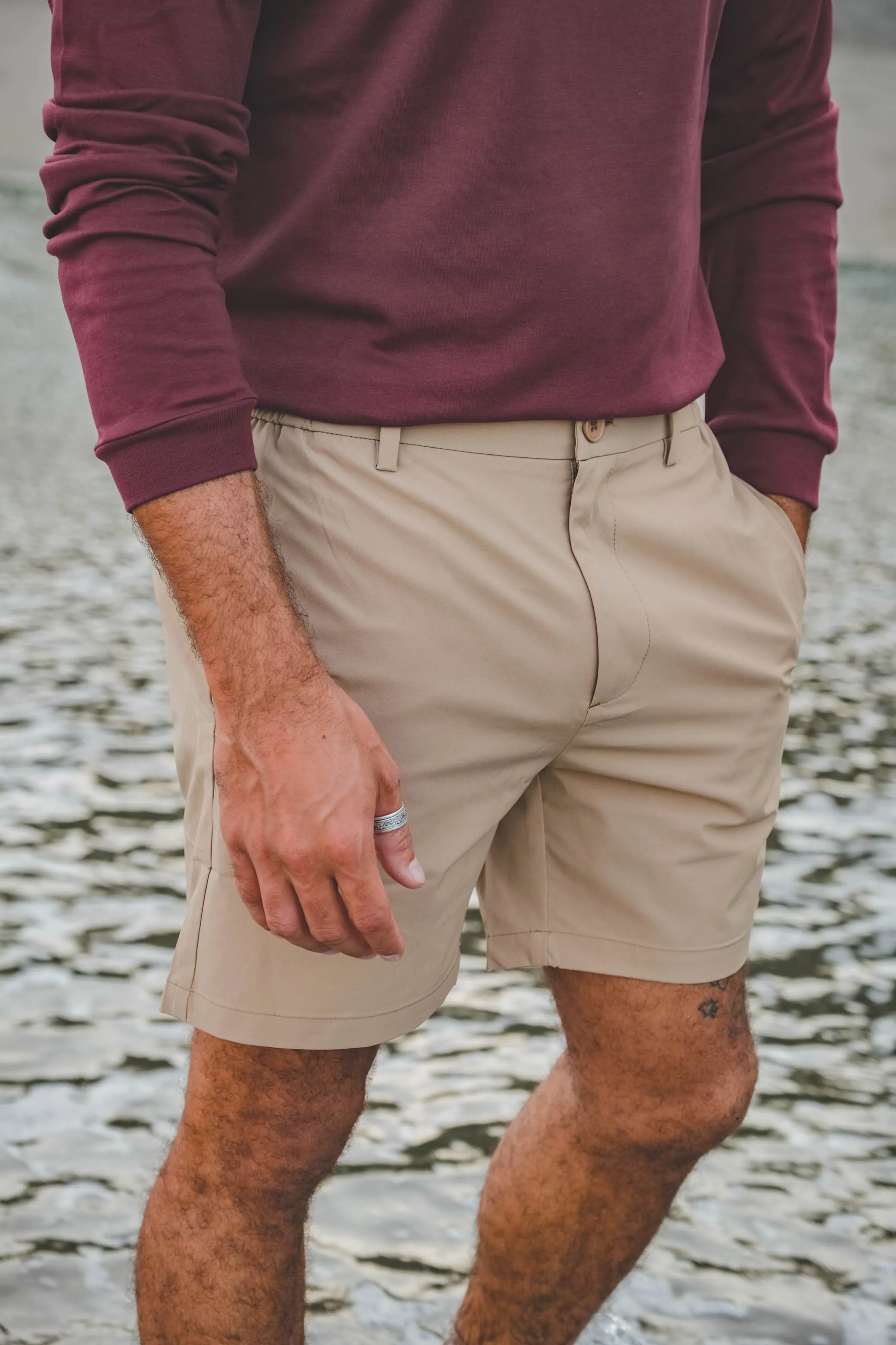 Performance Shorts Khaki sold by Under 510 product image thumbnail 2