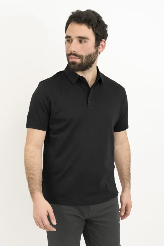 Pima Cool Touch Polo Black sold by Under 510