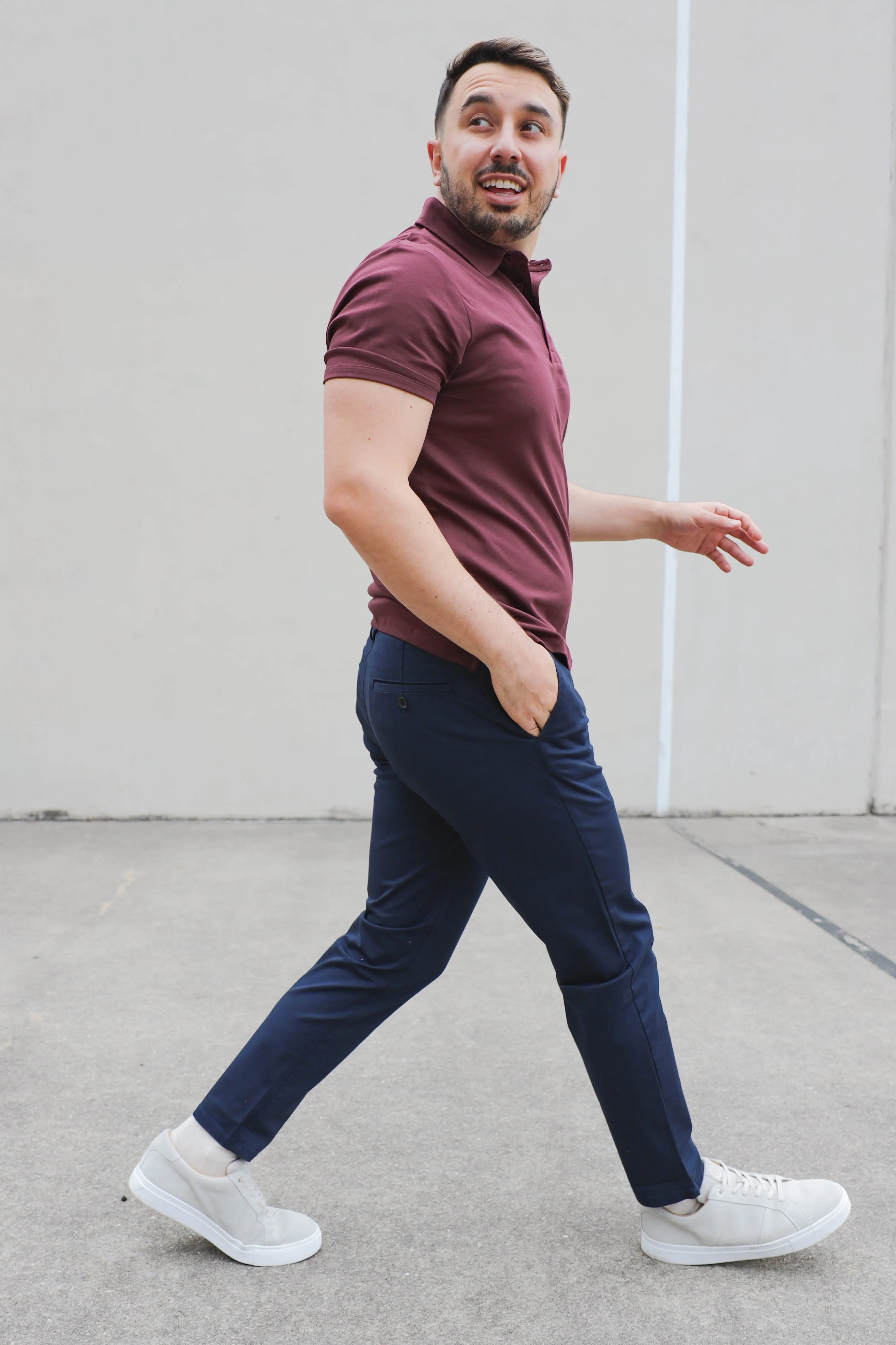Premium Cotton Stretch Chino Navy sold by Under 510 product image thumbnail 2
