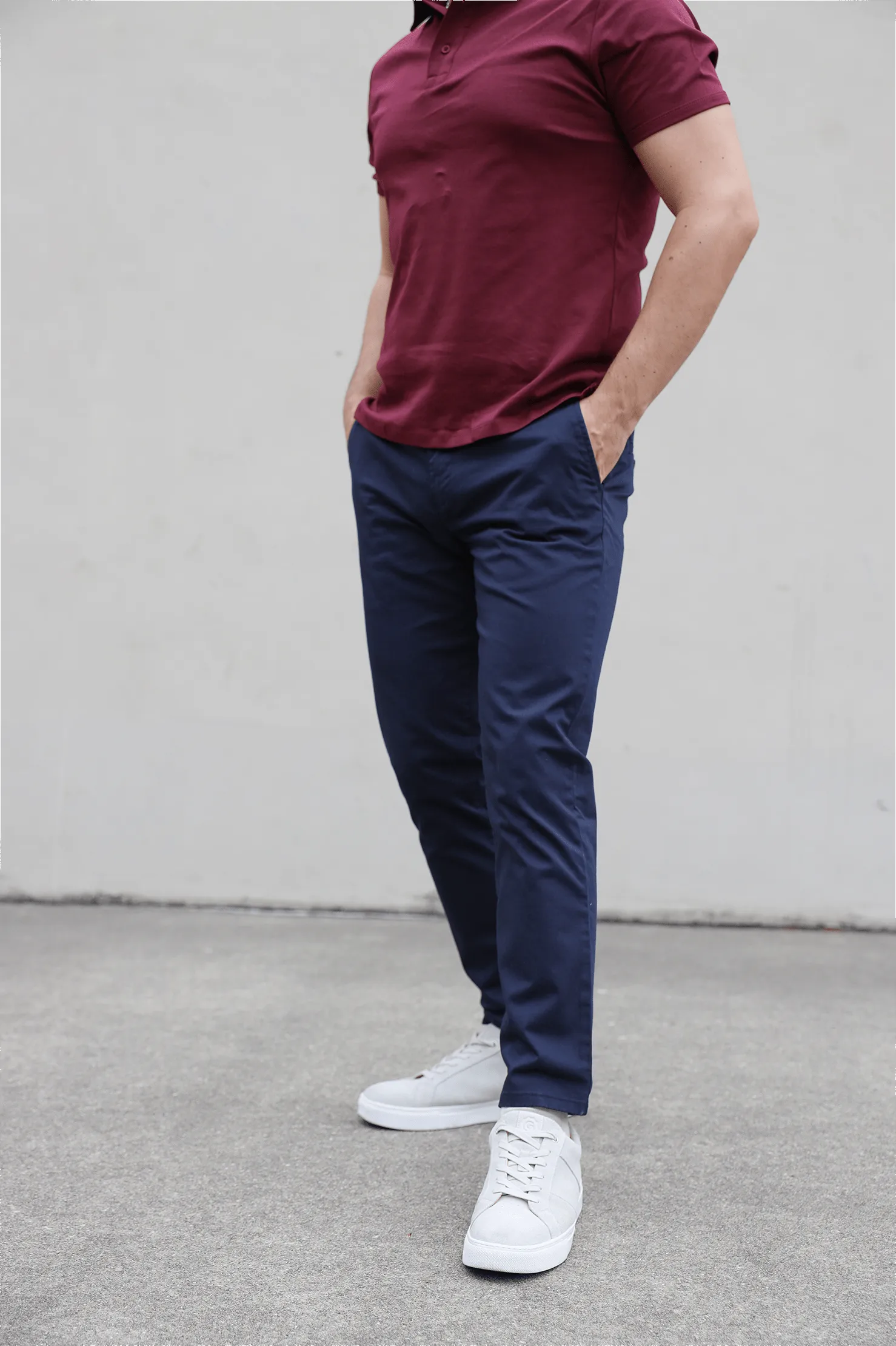 Premium Cotton Stretch Chino Navy sold by Under 510 product image thumbnail 4