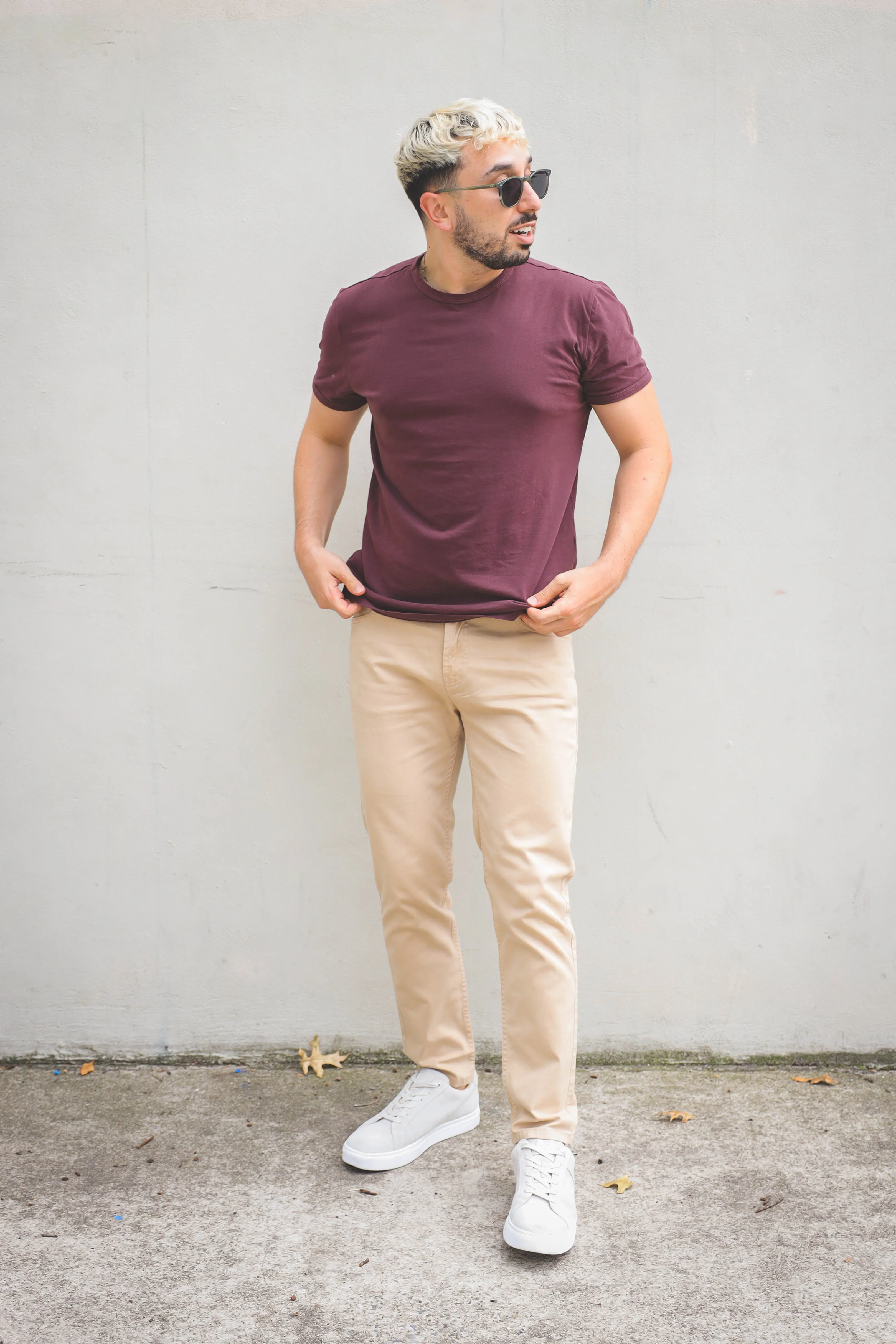 Garment Dyed Twill 5-P Pants Khaki sold by Under 510 product image thumbnail 5