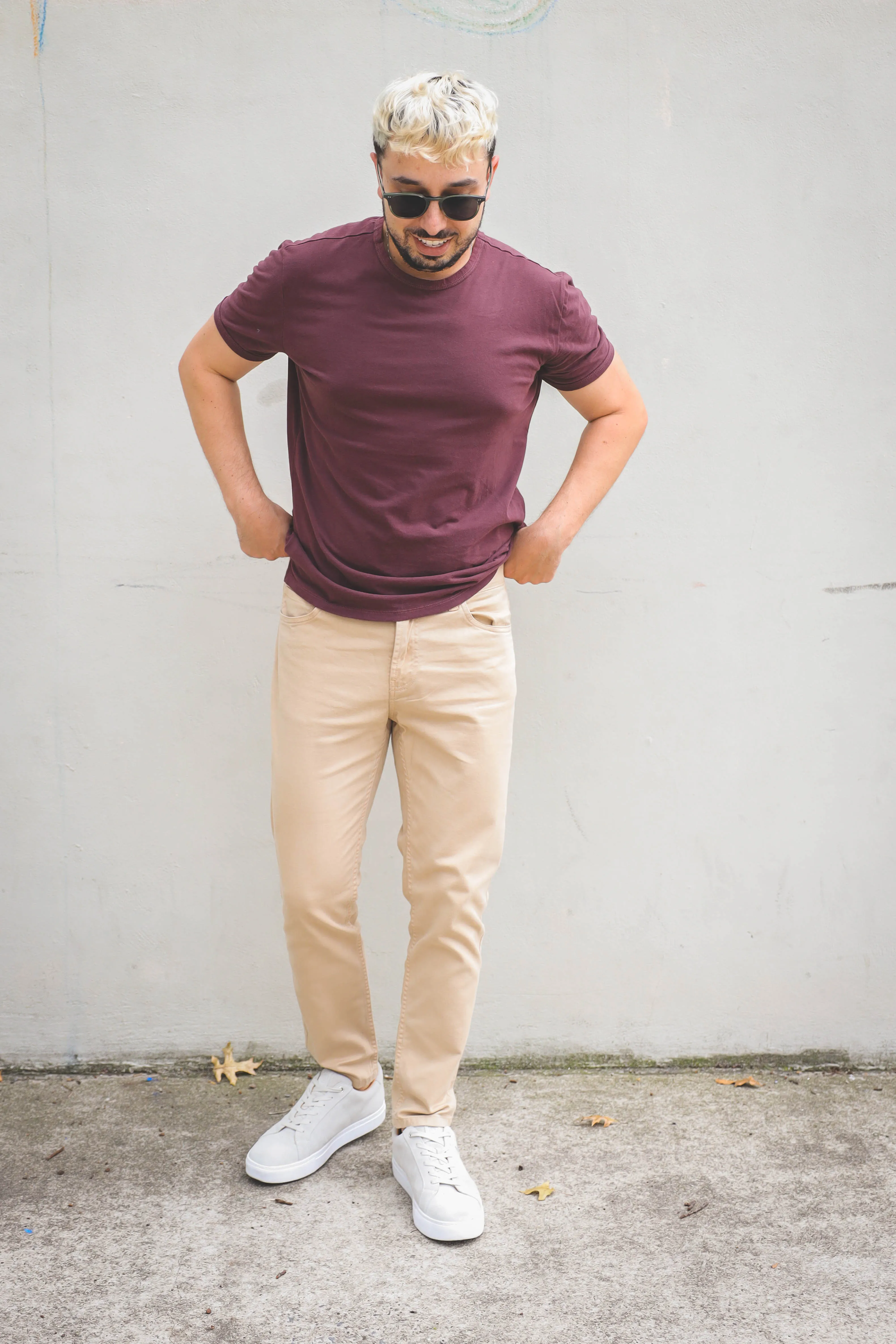 Garment Dyed Twill 5-P Pants Khaki sold by Under 510 product image thumbnail 3