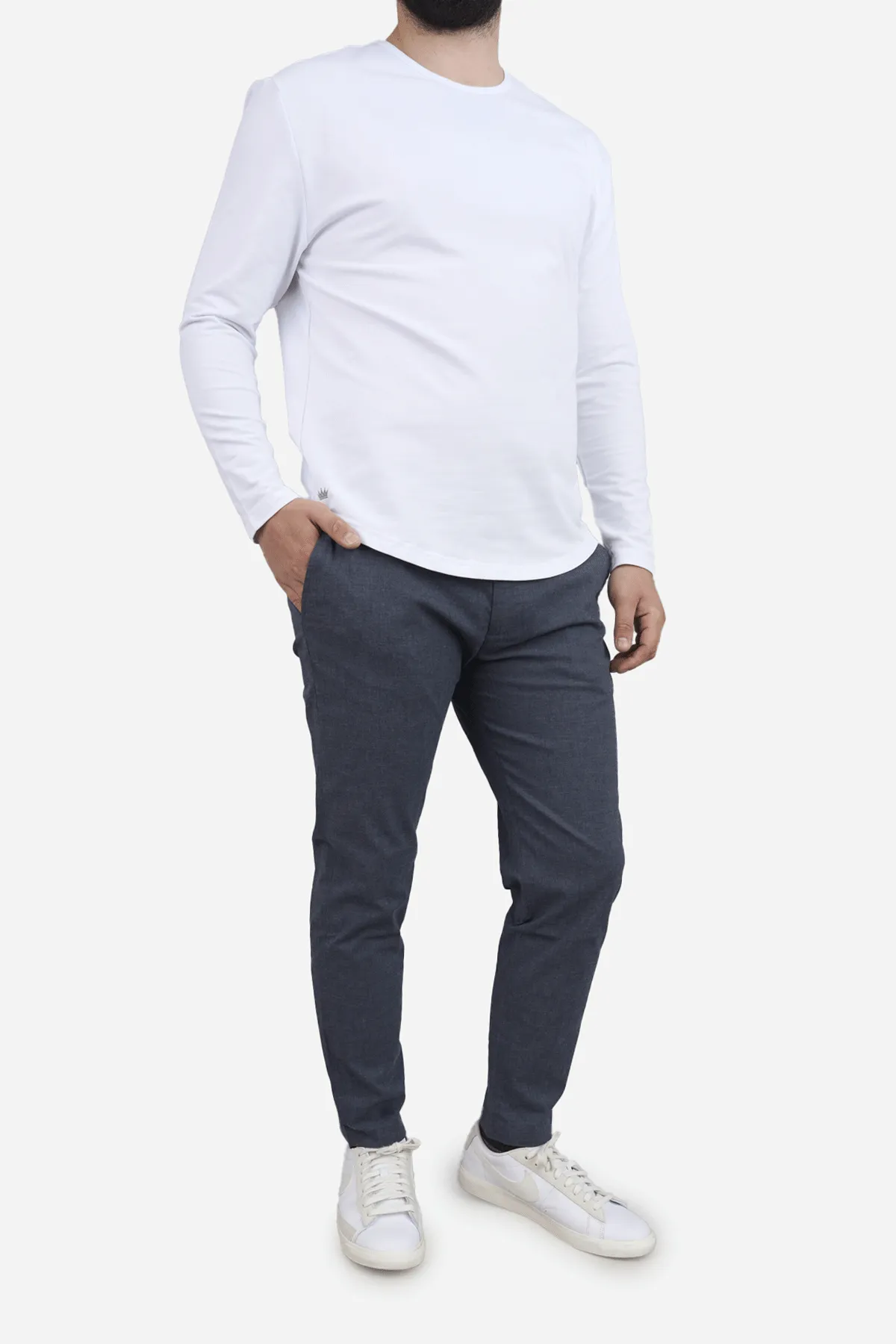 Coolmax Stretch Chinos Navy Blue Blazer sold by Under 510