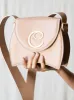 ELEKTRA SMALL CROSSBODY <br> Leather - Nude sold by Under Her Eyes